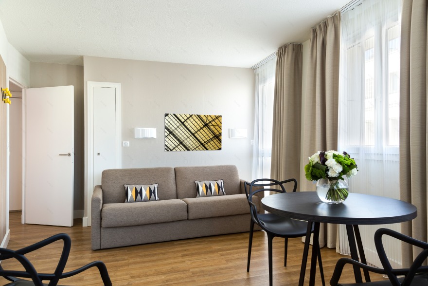 巴黎 Citadines 公寓酒店 | 欧式风格快闪空间-0