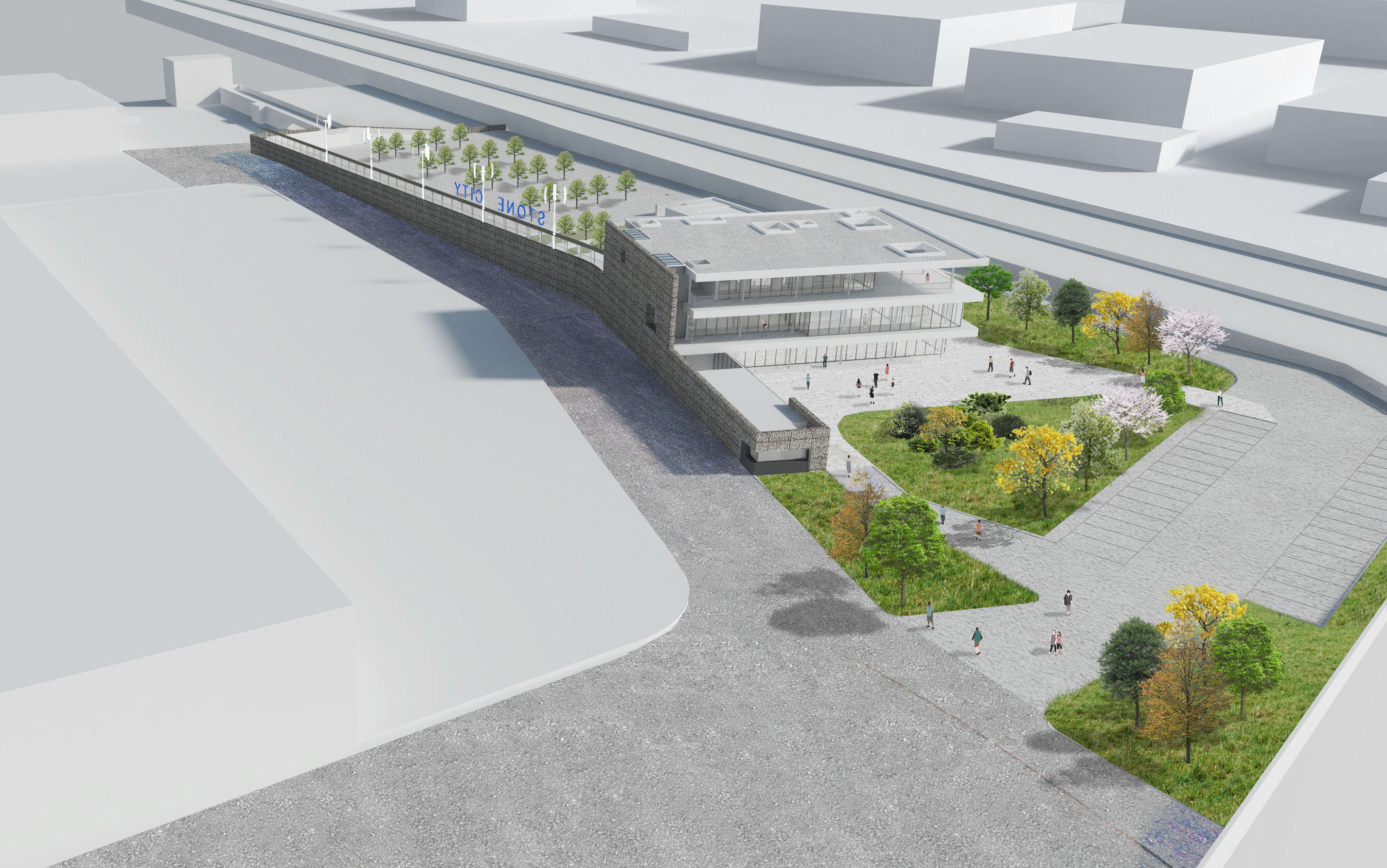 透明环保企业总部设计竞赛作品-5