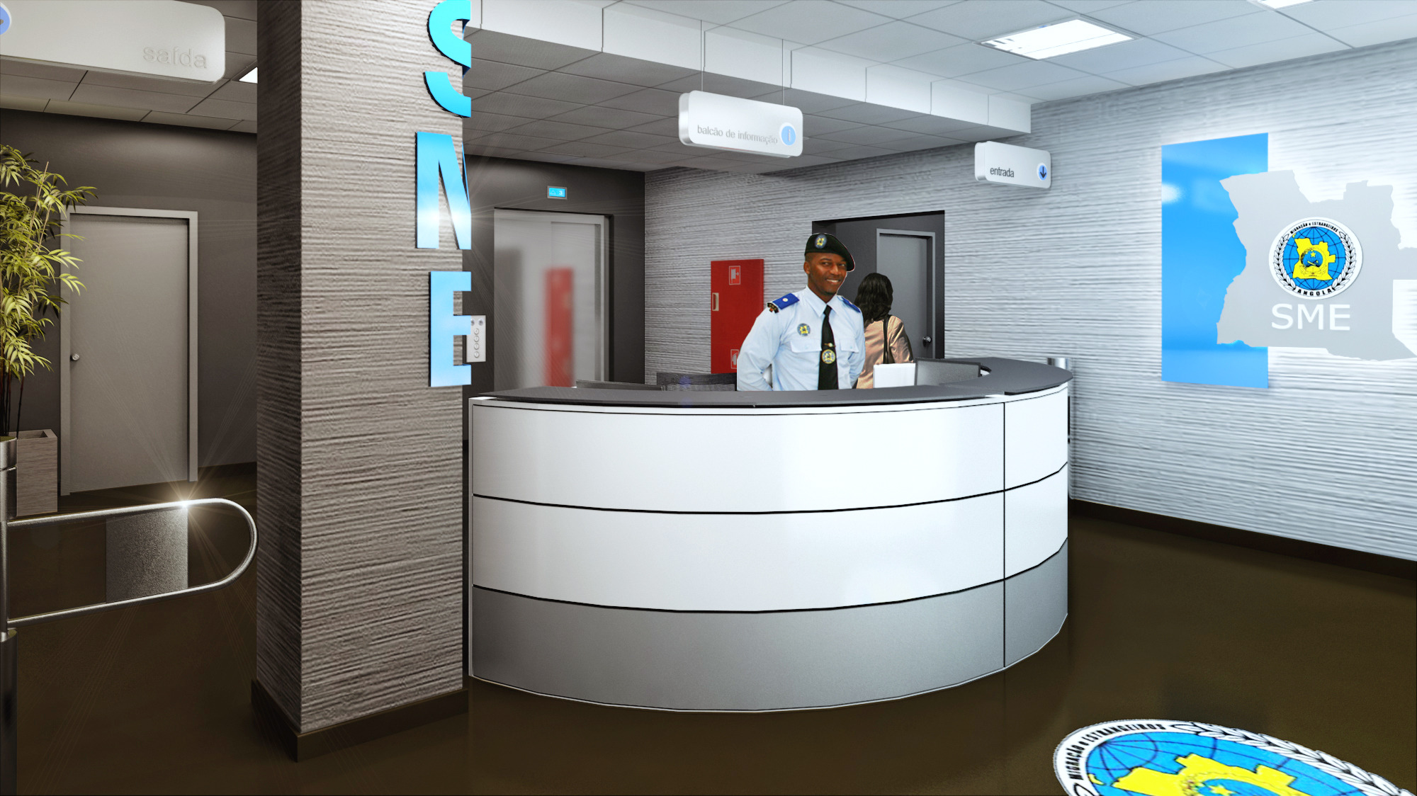 安哥拉政府大楼室内设计-1