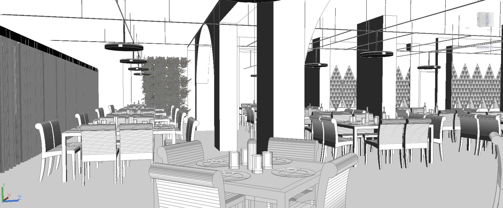 2018 年改造完成的高端餐厅设计案例-16