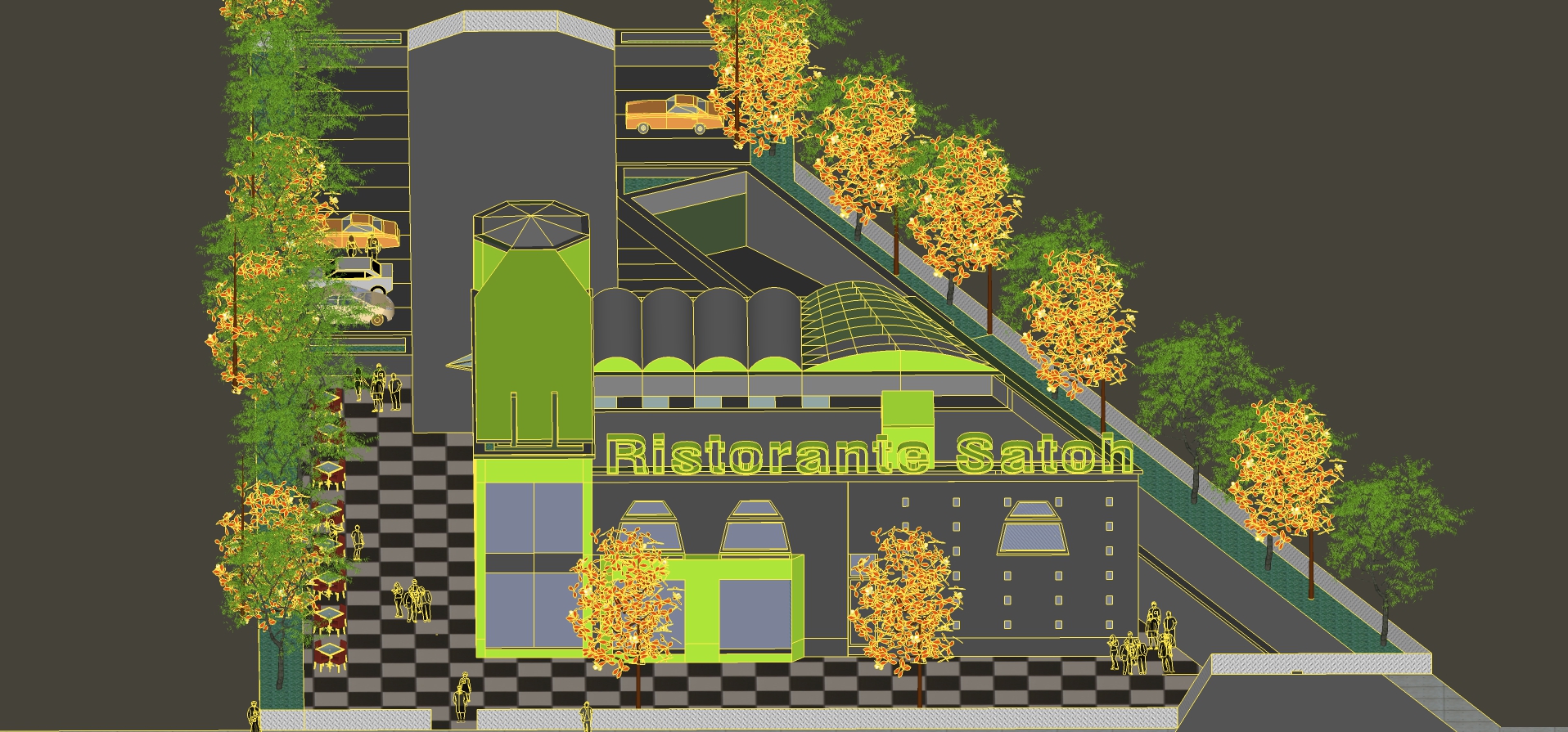 梦幻未成的日本餐厅设计-22