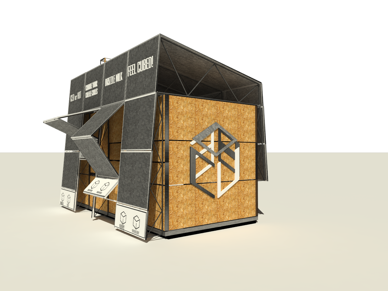 CUBED | Coffee Kiosk-8