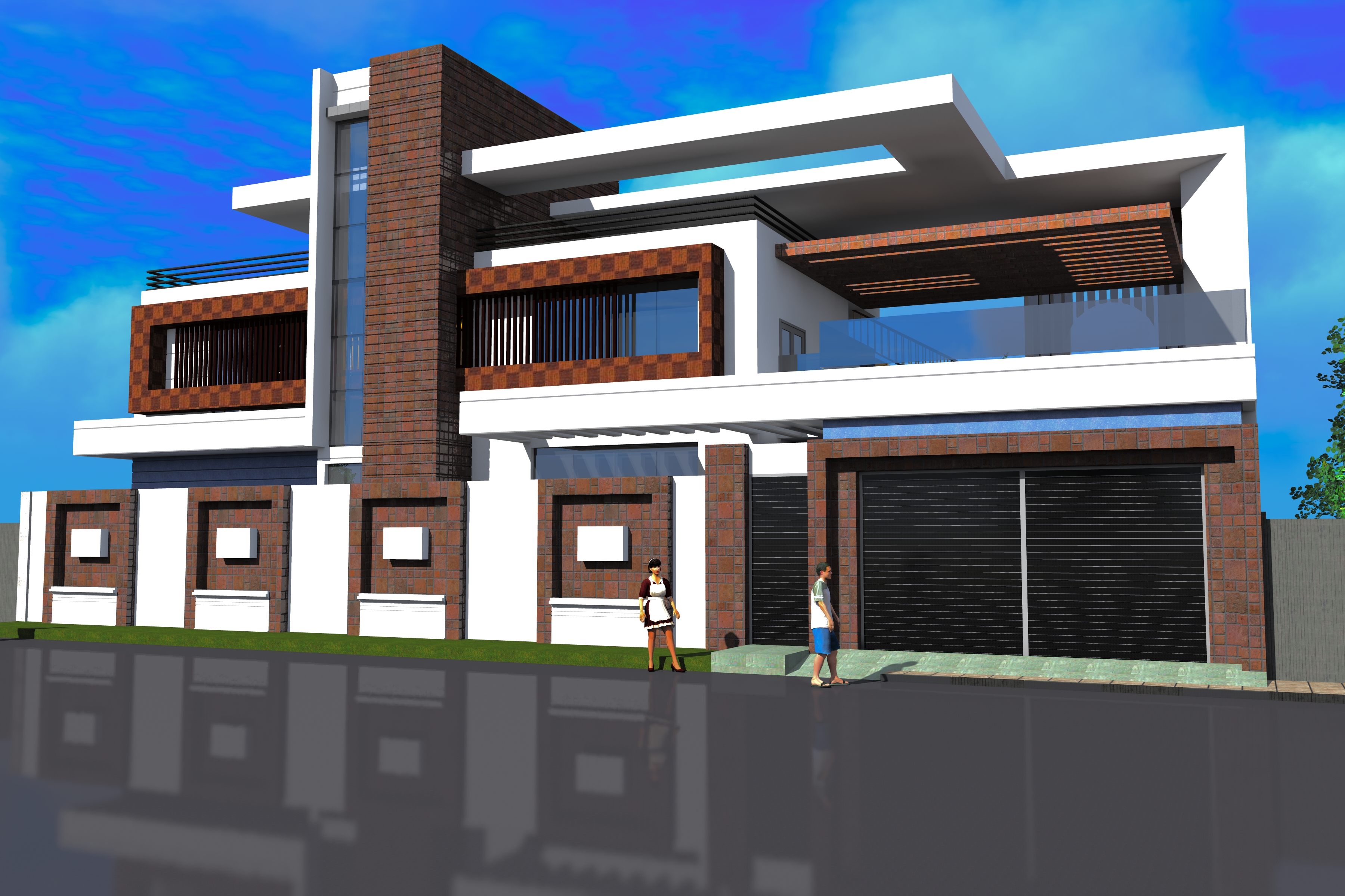 2018 年塞内加尔达喀尔公寓设计项目-1