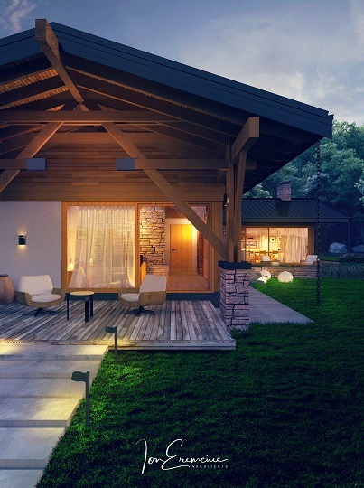 2018 年罗马尼亚乡村马厩住宅设计-4