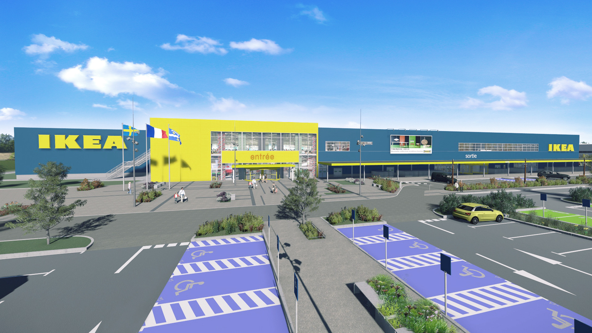 Ikea Orléans（Ardon）购物商场-4