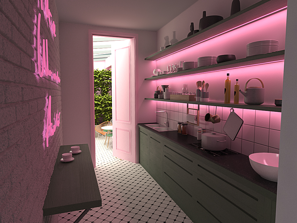 格鲁吉亚 Sololaki 青年旅舍——简约时尚的空间设计-15