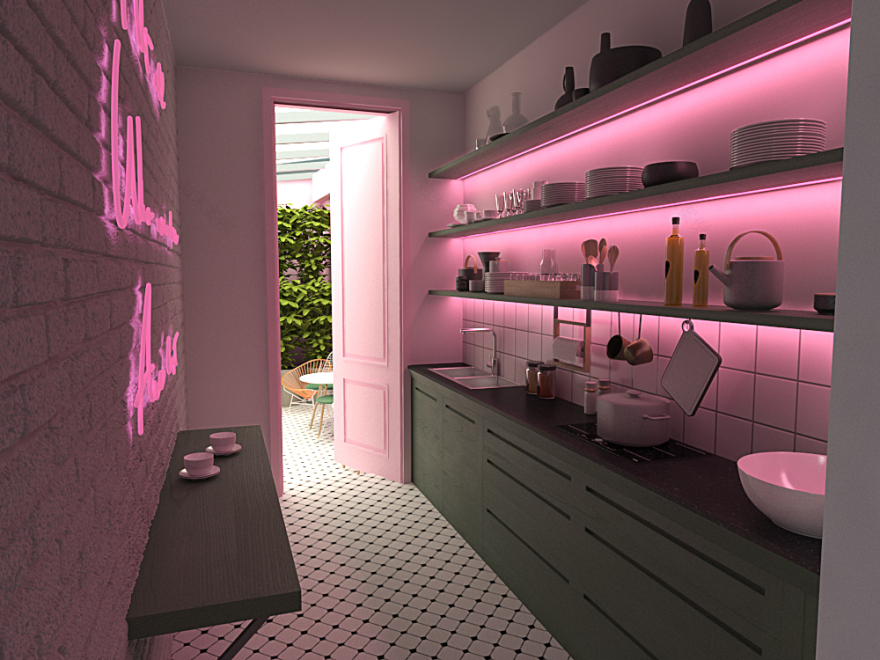 格鲁吉亚 Sololaki 青年旅舍——简约时尚的空间设计-15