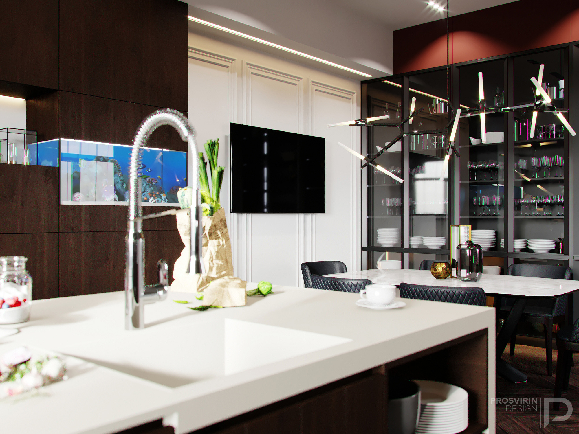 2018 年完工的现代厨房设计案例-5