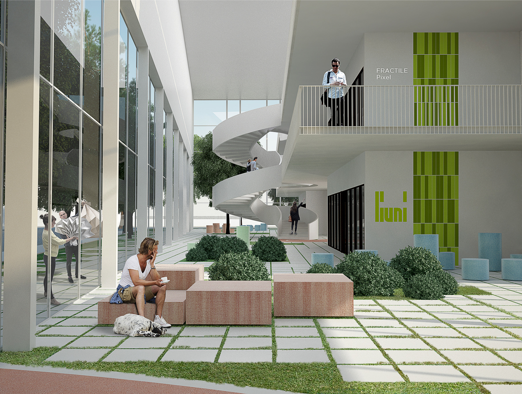 重塑工业遗址，绿色环保办公楼设计-7