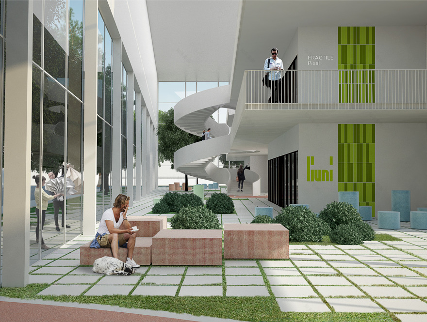 重塑工业遗址,绿色环保办公楼设计-7