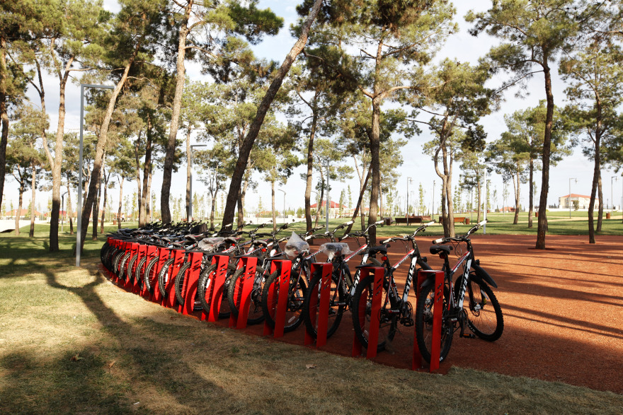 阿塞拜疆 Shamkir 城市公园公共设施设计-22