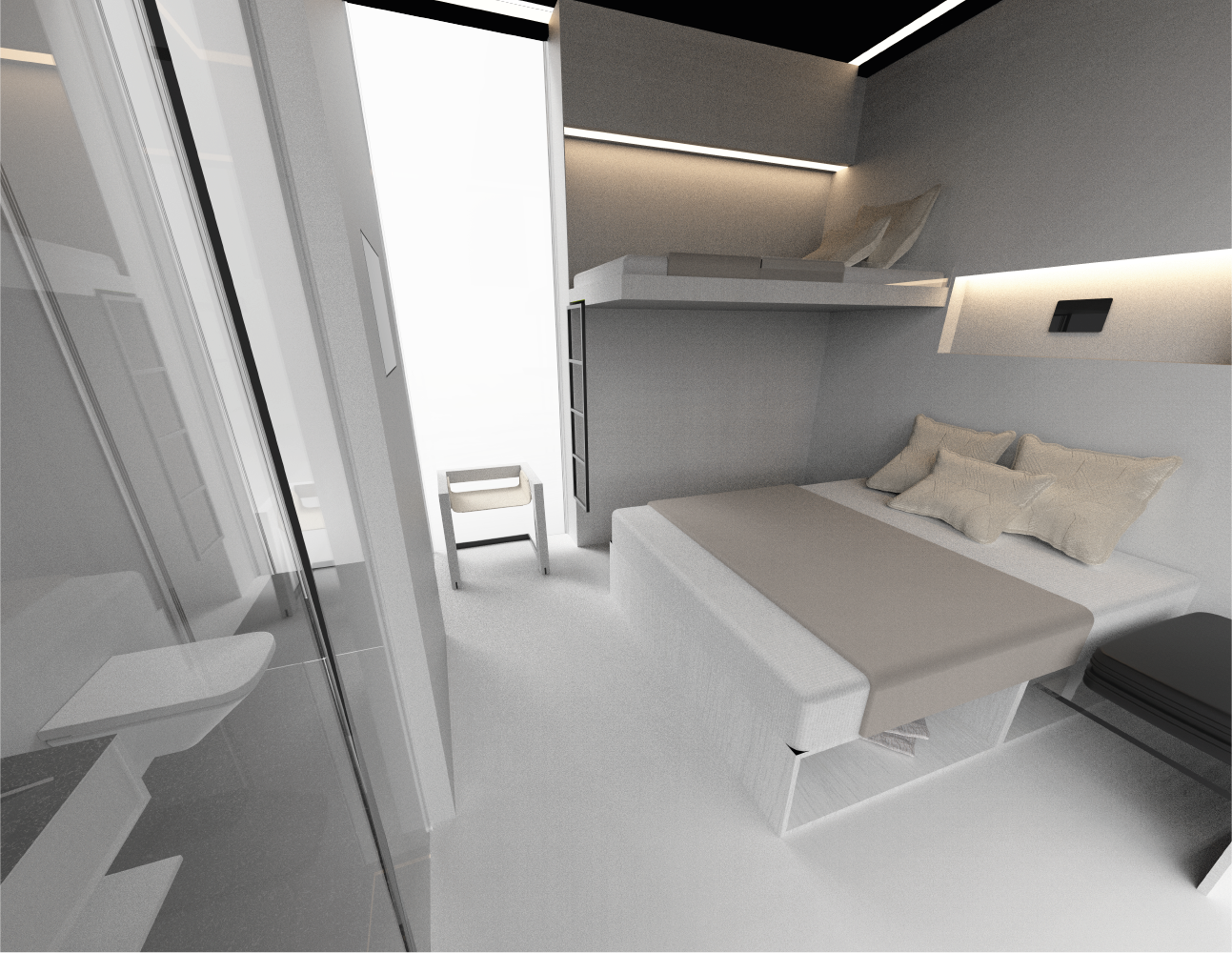 经济型酒店标准客房设计案例-6