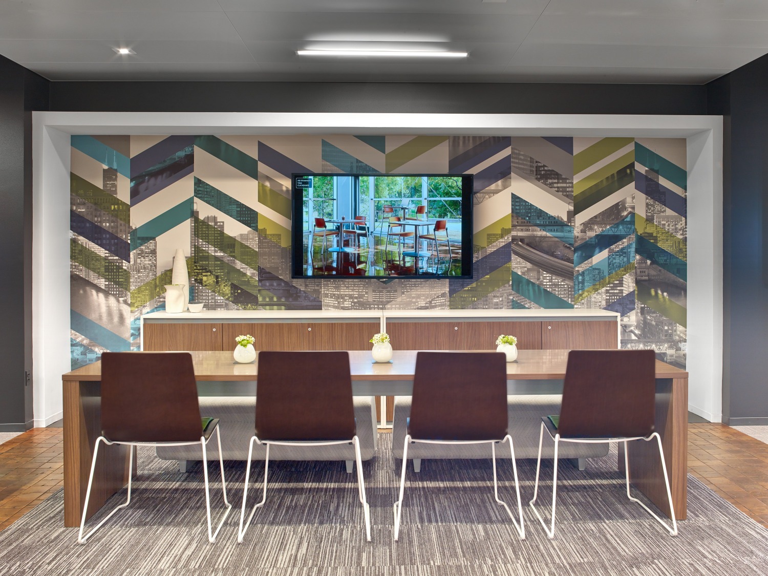 芝加哥 Allsteel 展厅环境图形设计-13