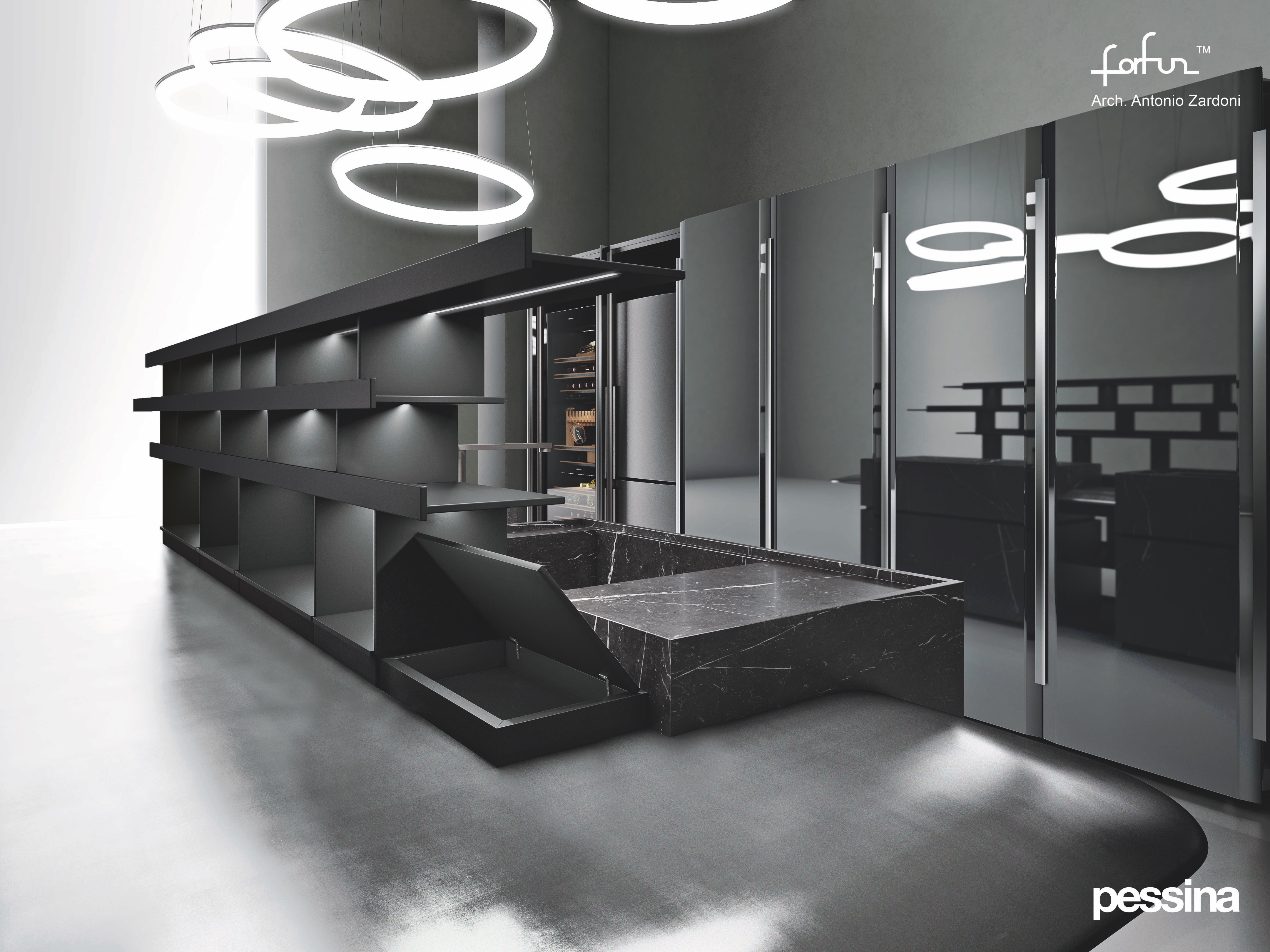 自然和谐，绿色环保的厨房设计-2