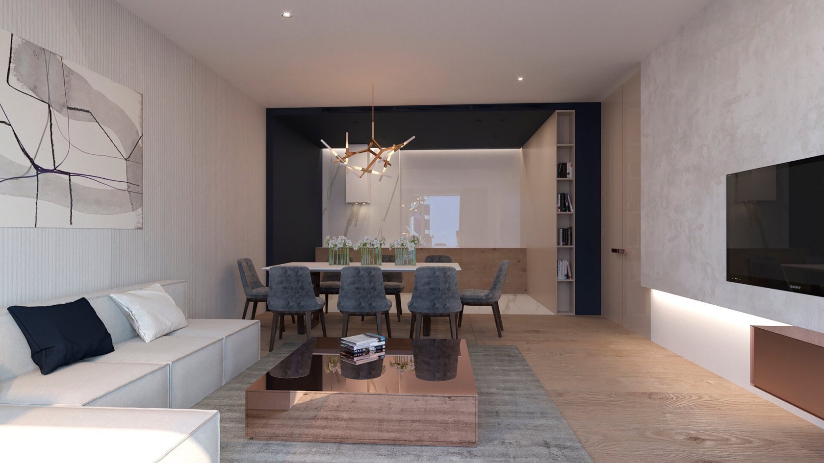 阿塞拜疆巴库公寓 | 简约现代，温馨宜居-3