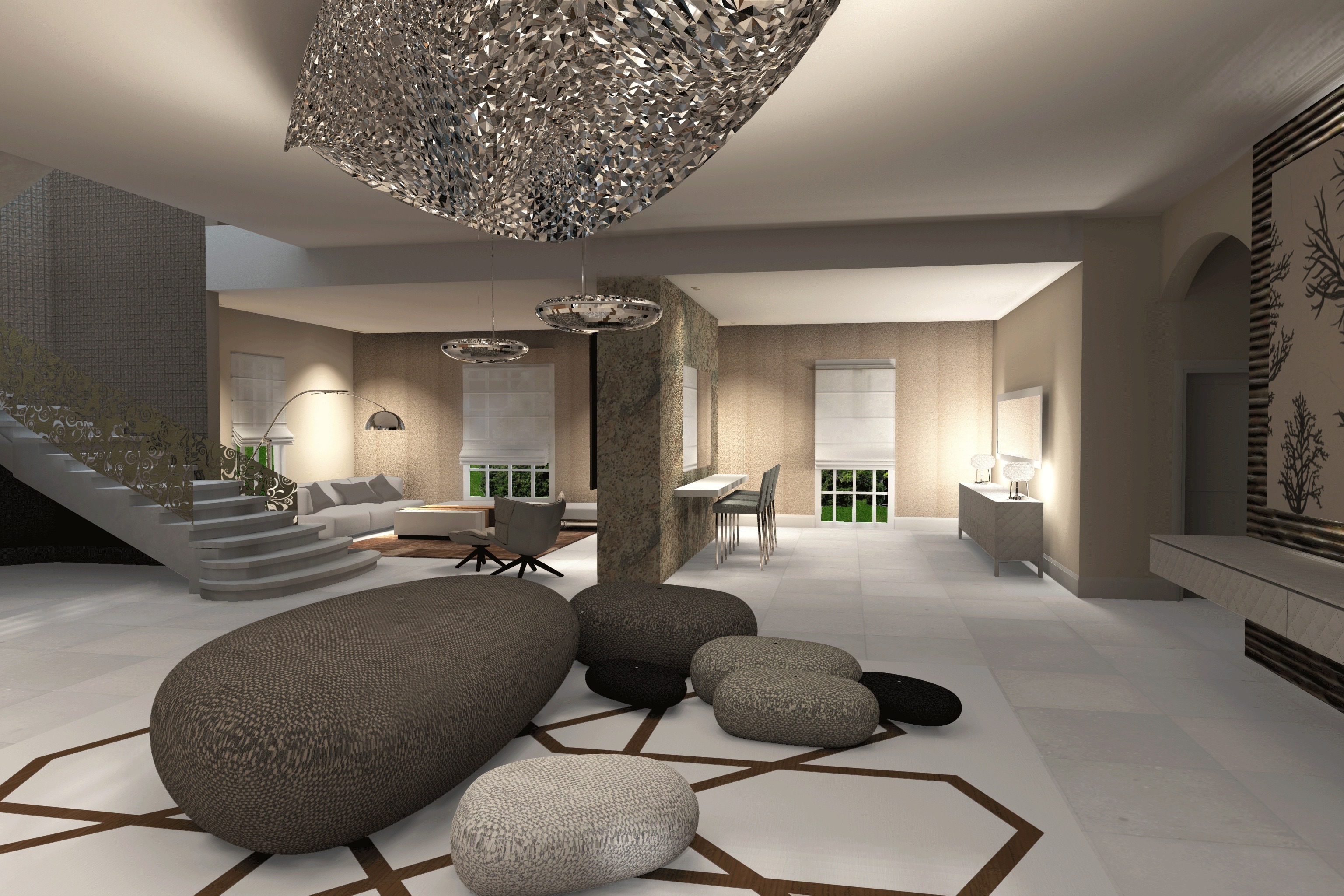 多哈别墅整体翻新设计-3