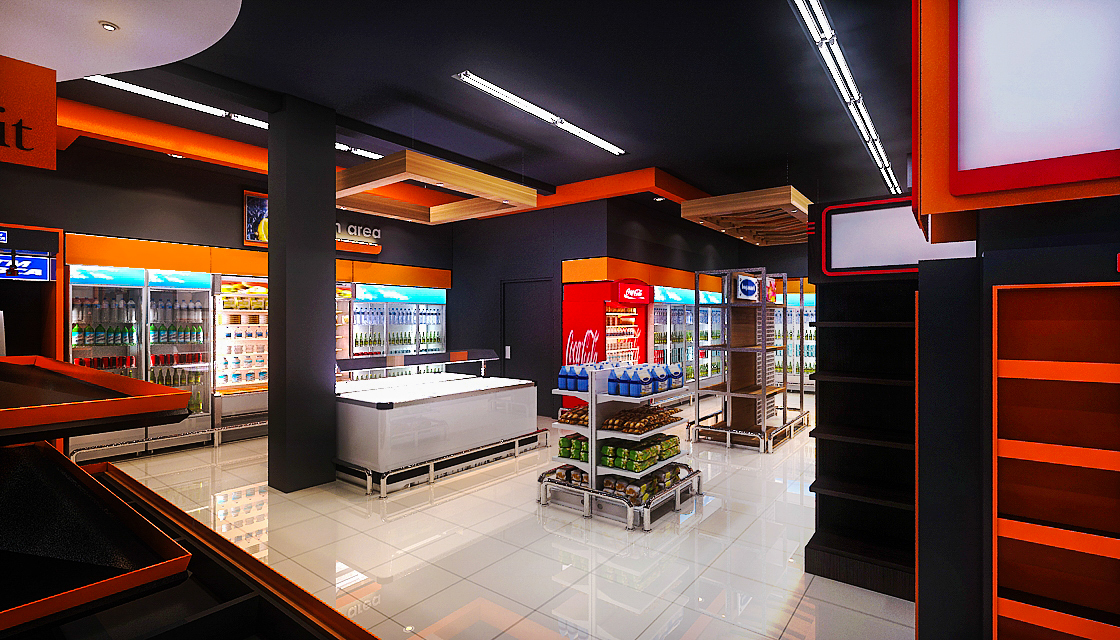 Super Market Interior Design (Alfamidi)-2