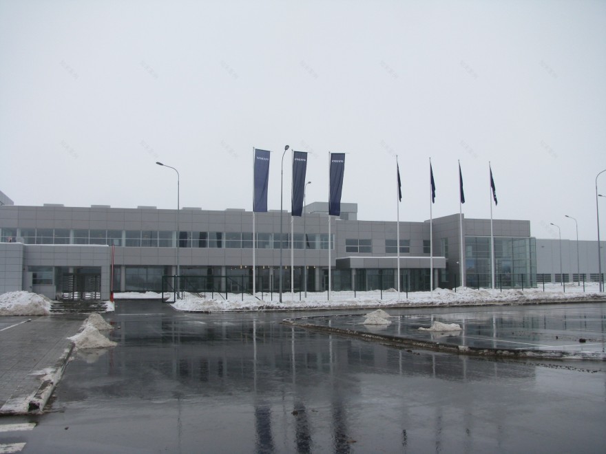 俄罗斯 Volvo·Renault 卡车工厂办公大楼设计-11