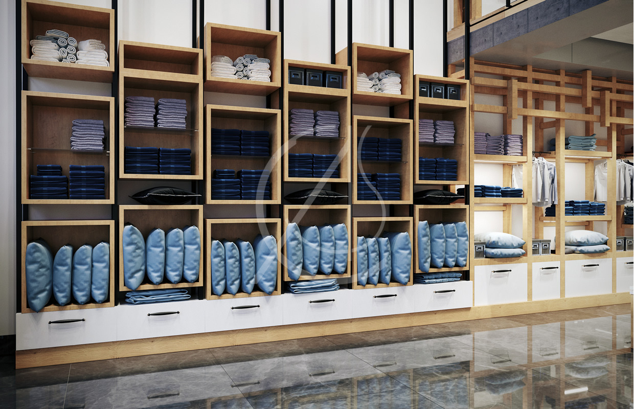 2017 年阿爾卡薩米爾床上用品店室內設計-13