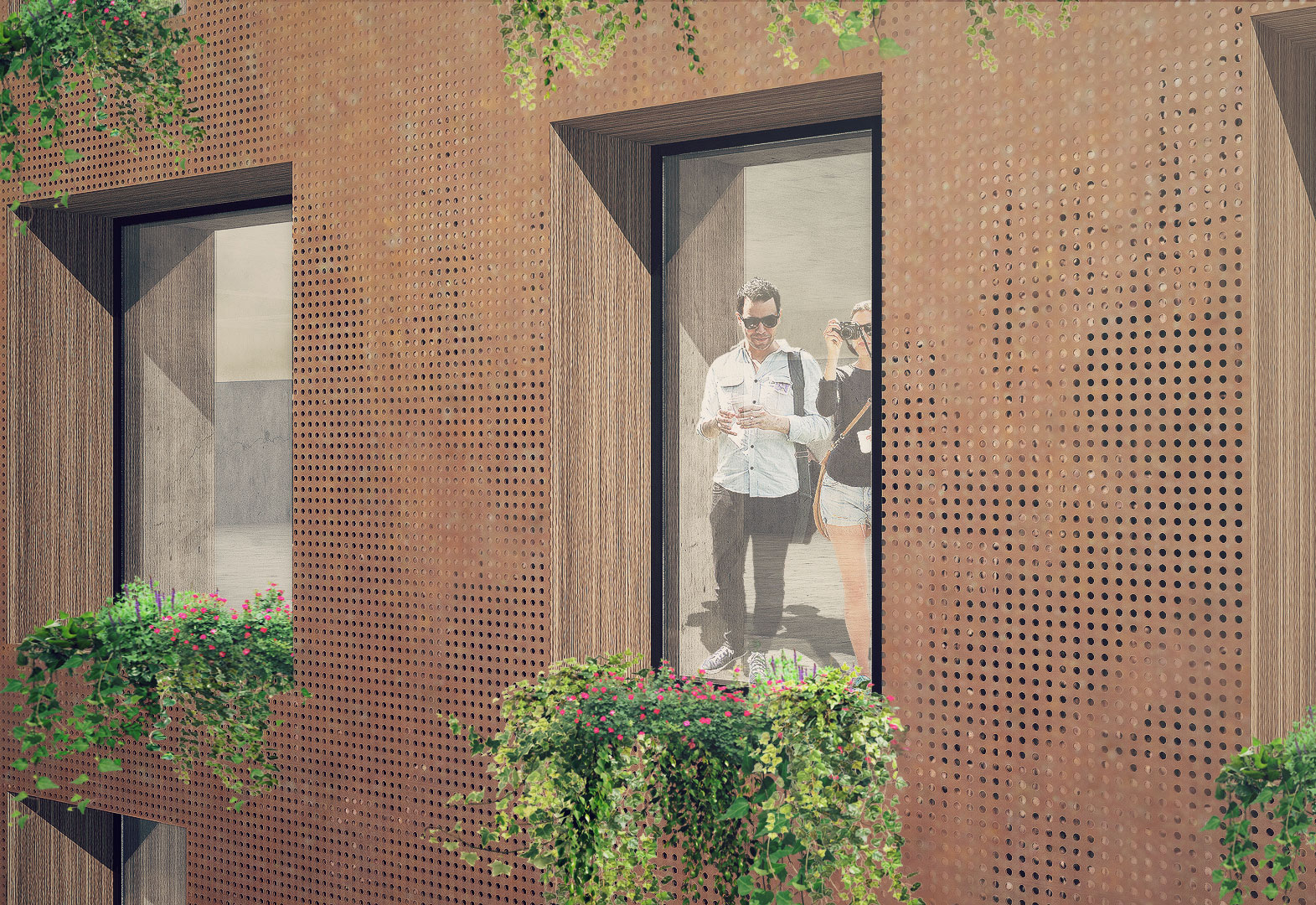 北京三里屯新食代建筑 · 钢之韵-5