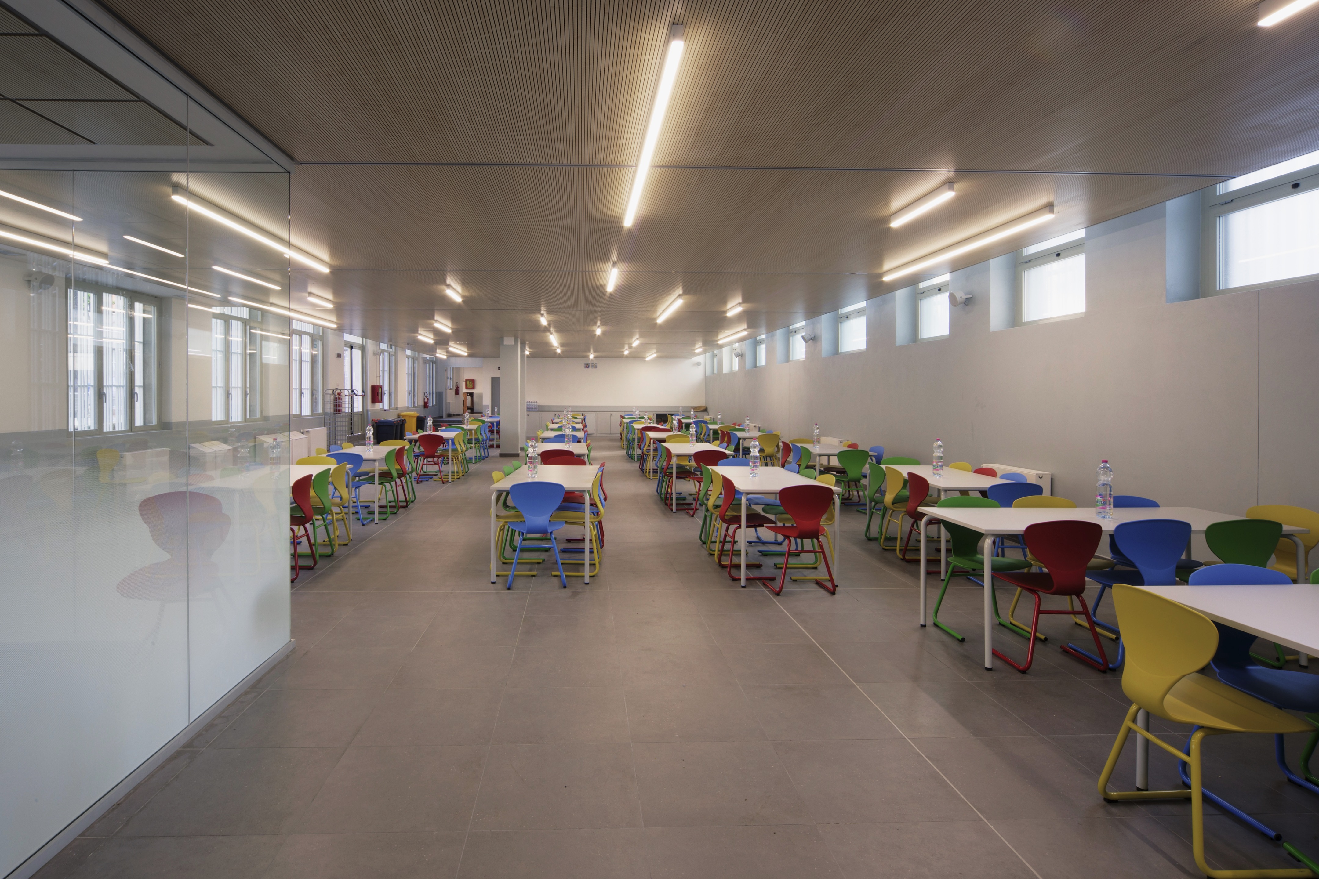 米兰 Faes Ponzio 学校翻新-3