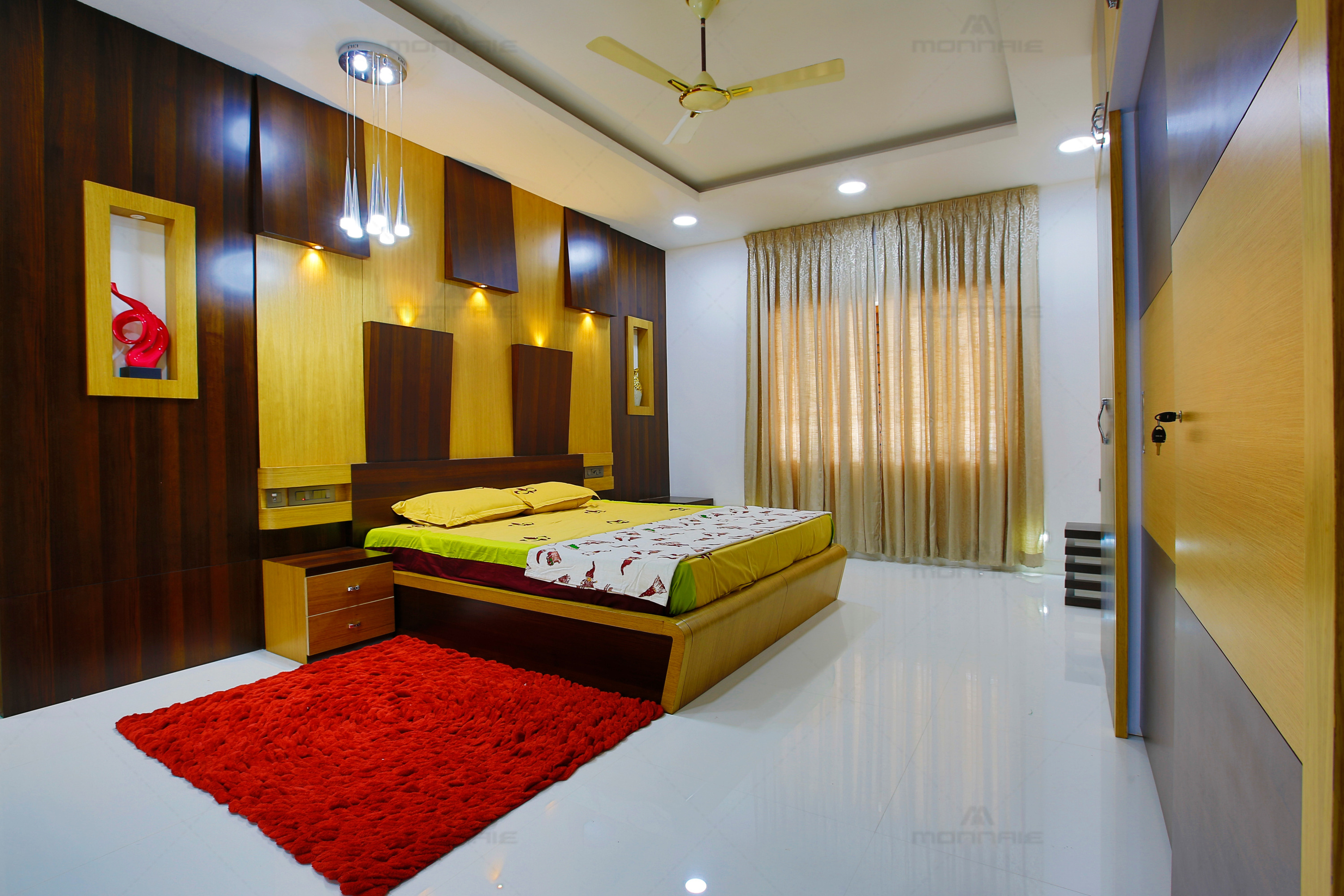 "2017 年完成的印度 Kochi 现代住宅设计"-19