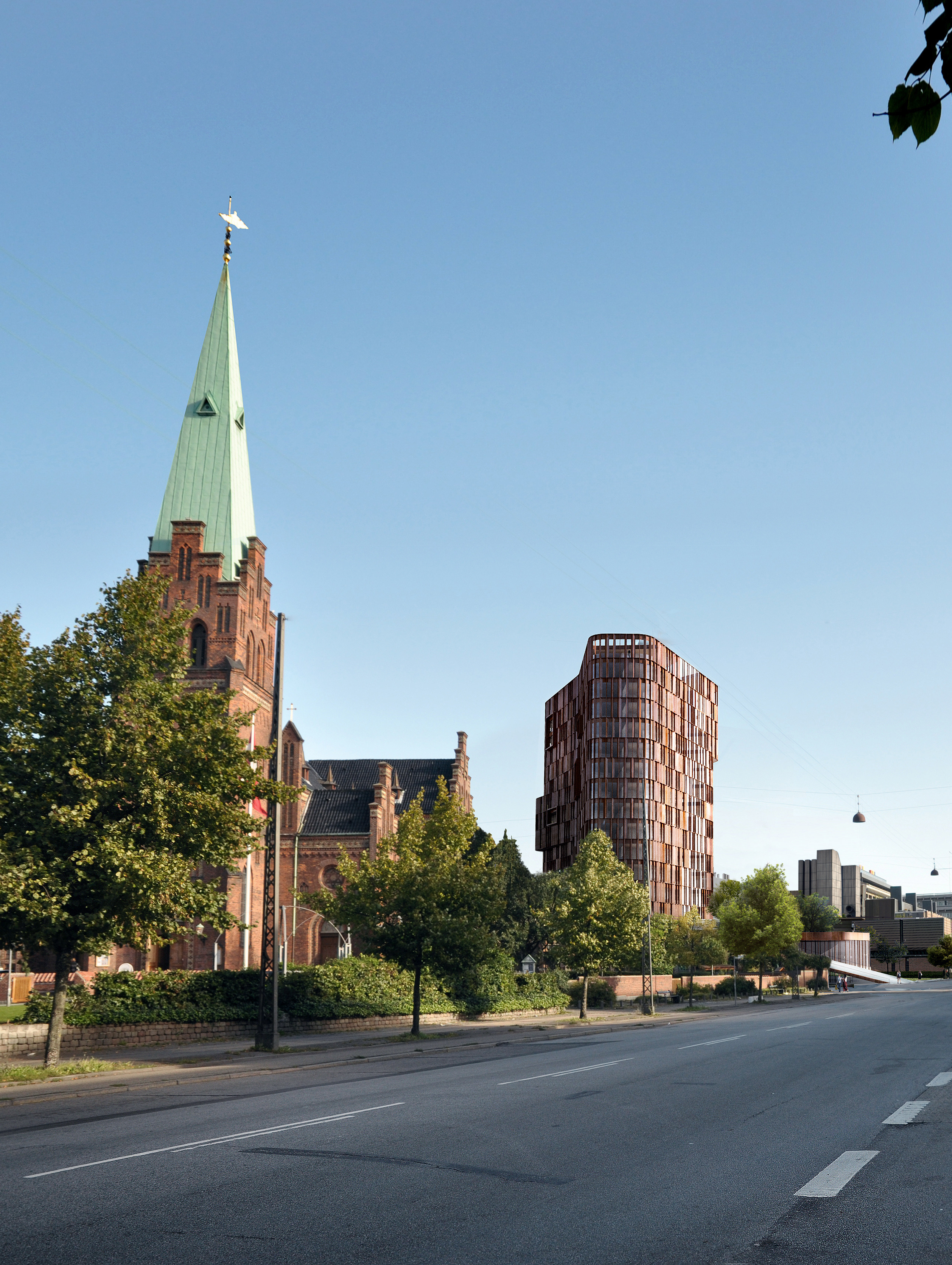 哥本哈根 Maersk Tower · 绿色有机校园设计-21