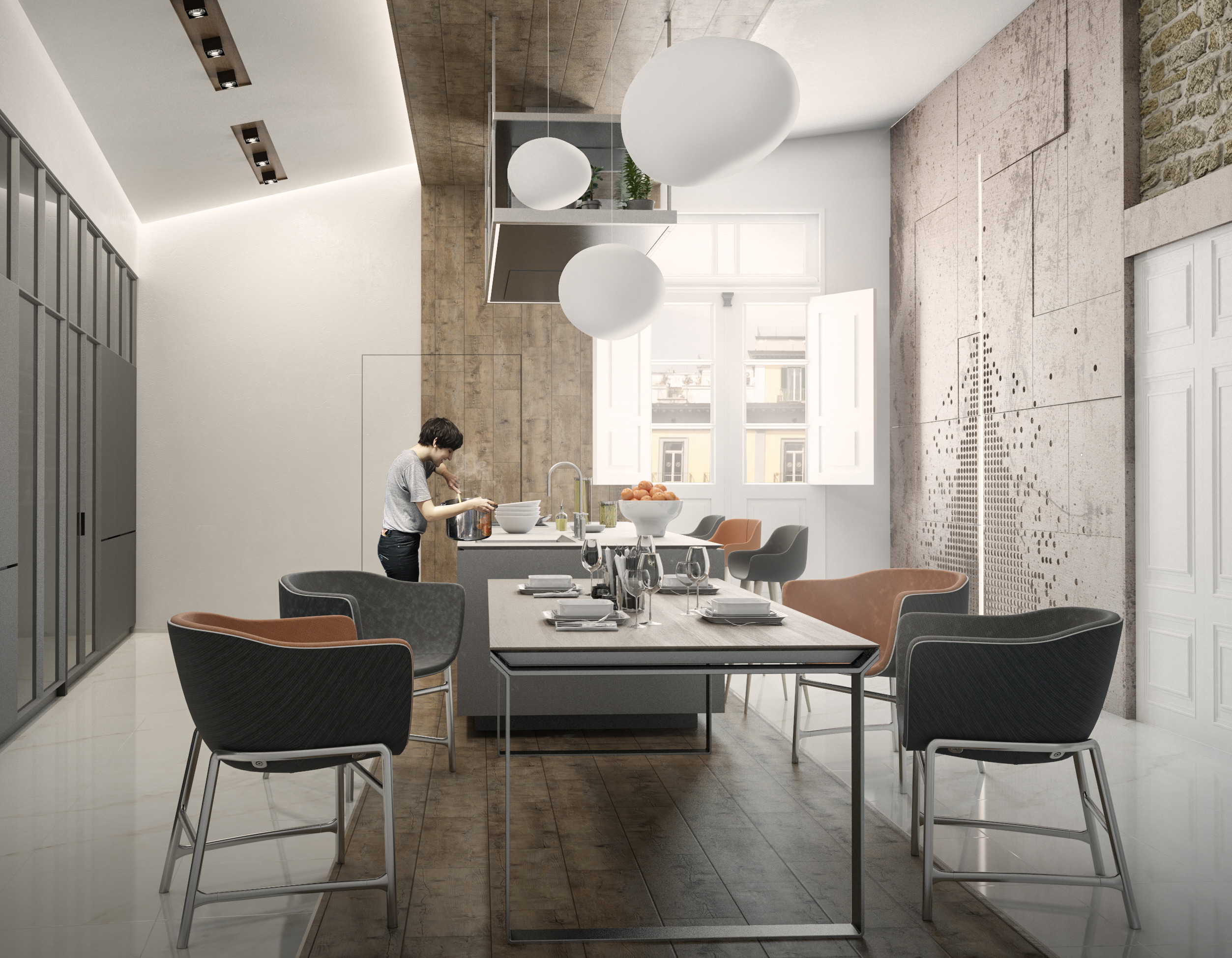 历史建筑中的私人住宅翻新-3