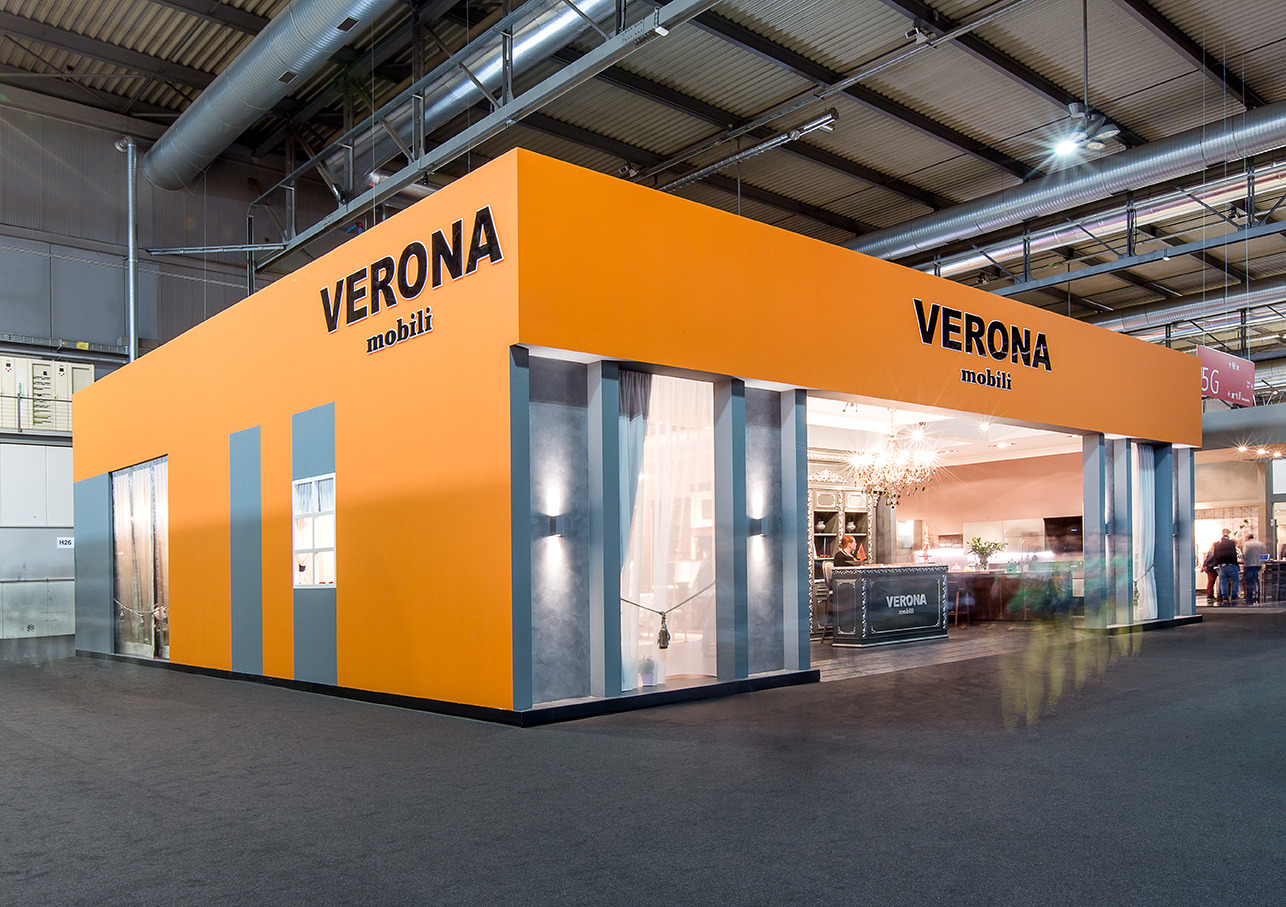 米兰国际家具展上的 VERONA MOBILI 展位设计-7