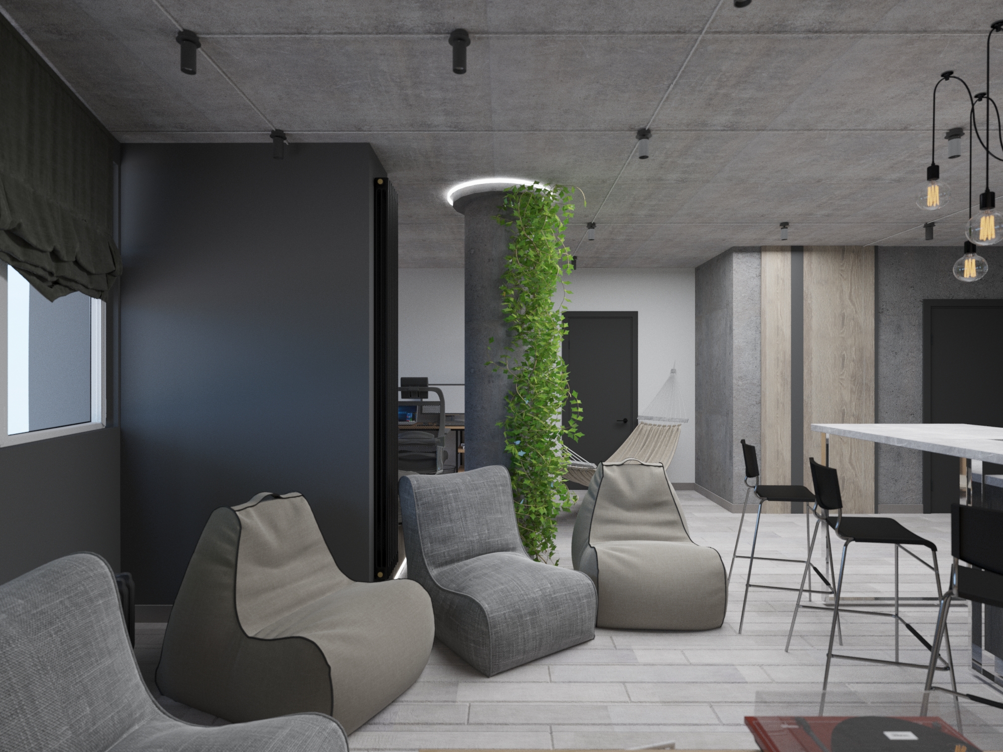 城市 loft 公寓,自然空间与独特设计的完美结合-11