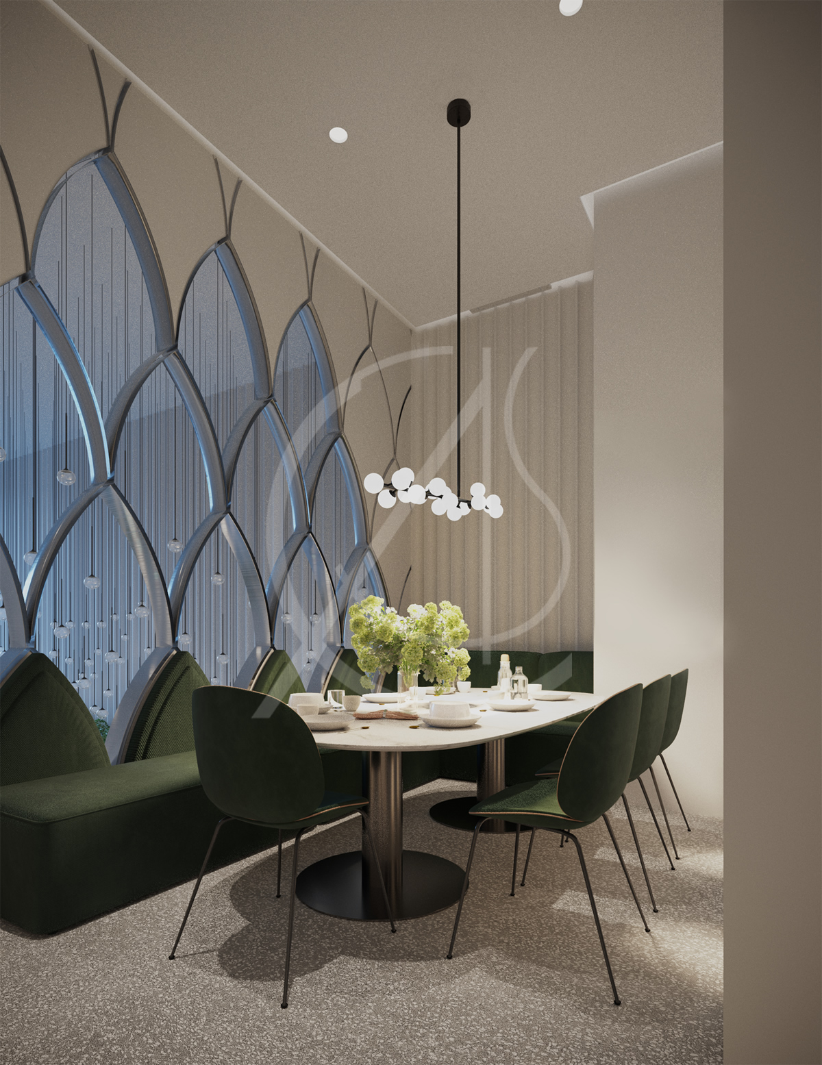 天鹅休闲咖啡馆设计-10