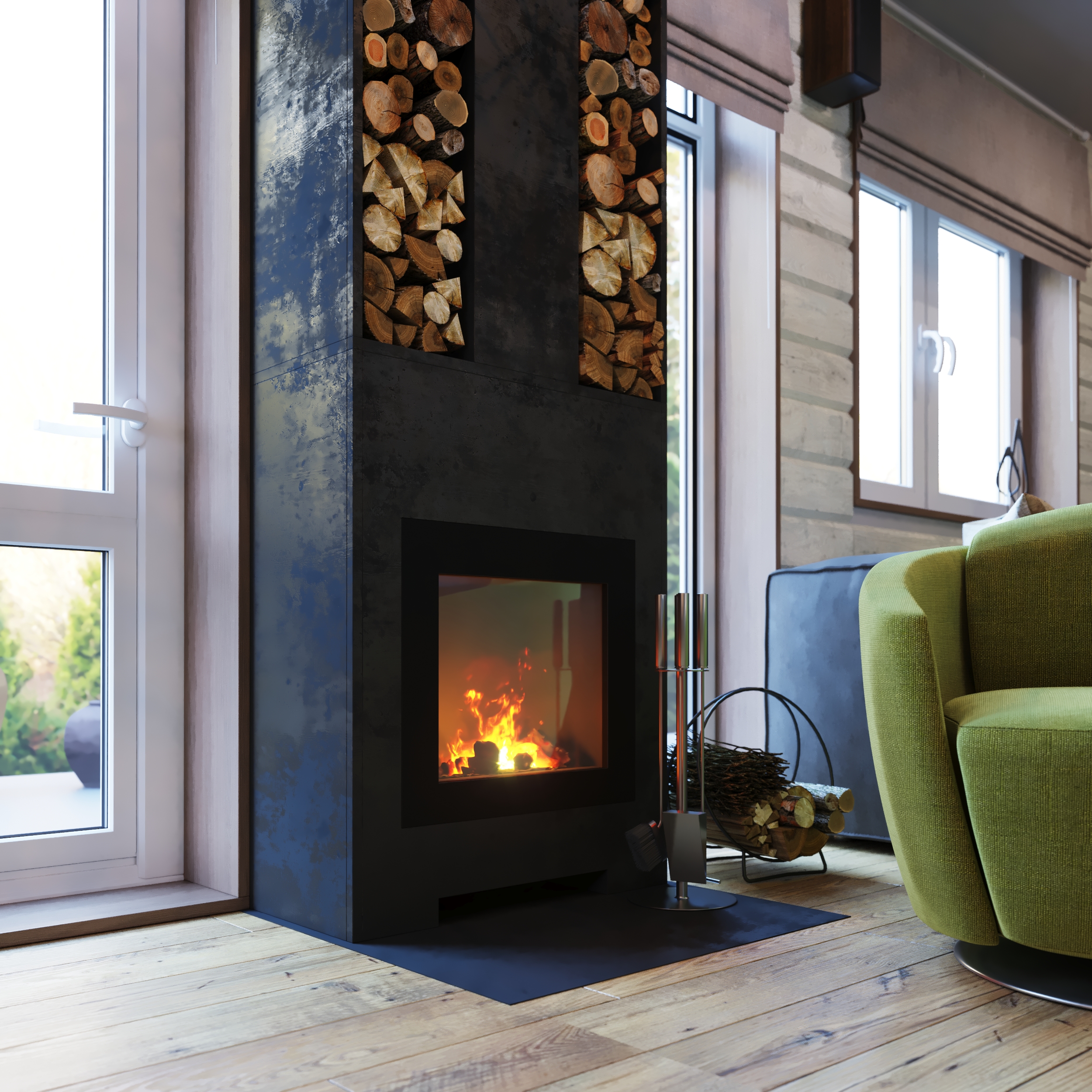 乡村小屋的现代改造-3