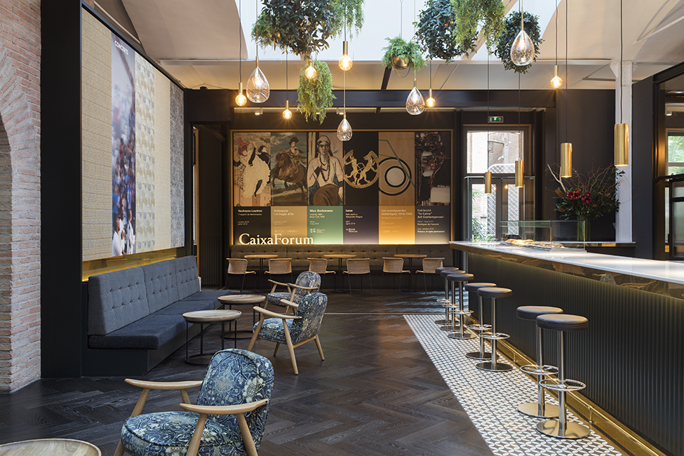 2018 年巴塞罗那 Caixaforum 餐厅室内设计案例解析-8