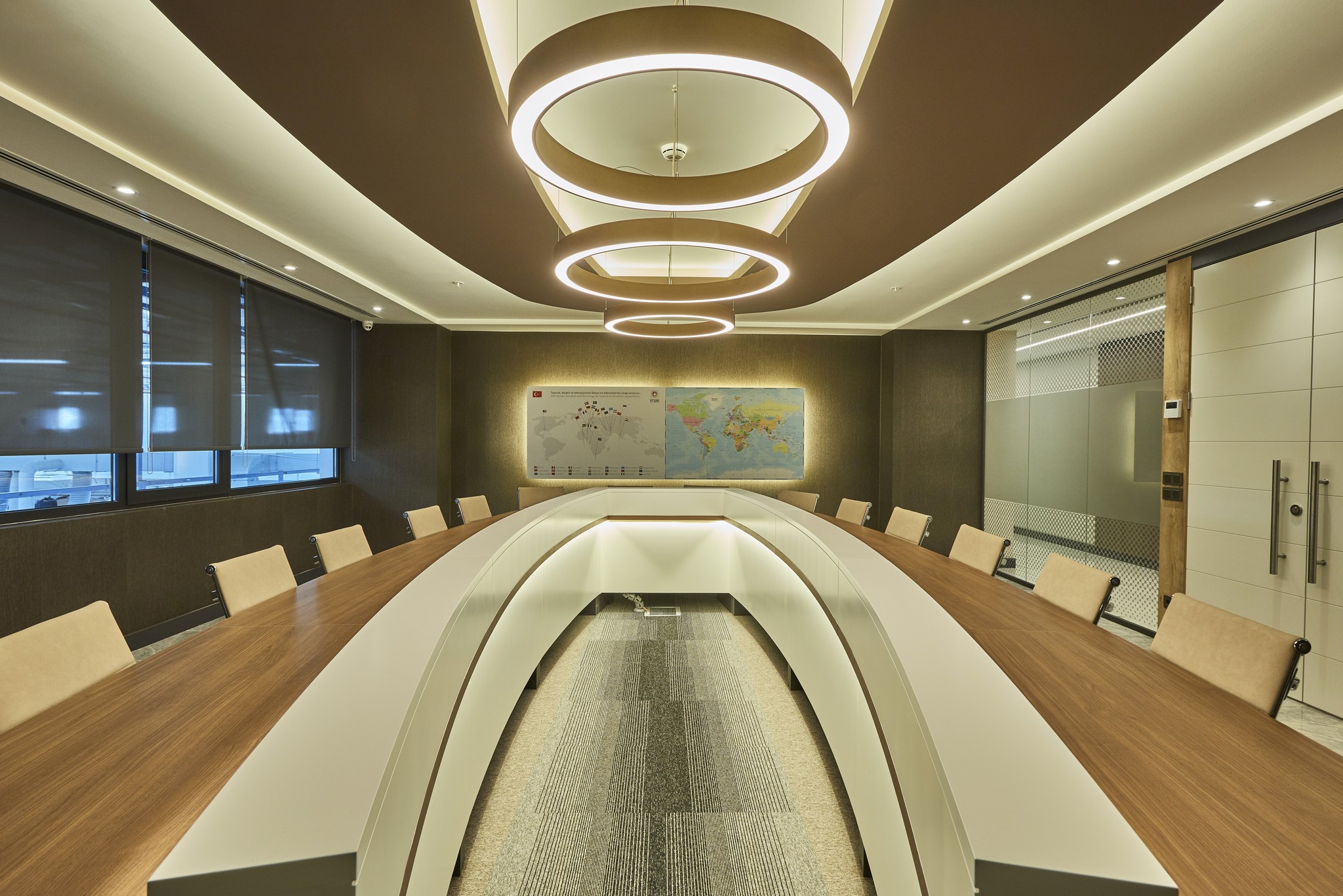 Imak Ofset 管理办公室,现代与有机的融合-11