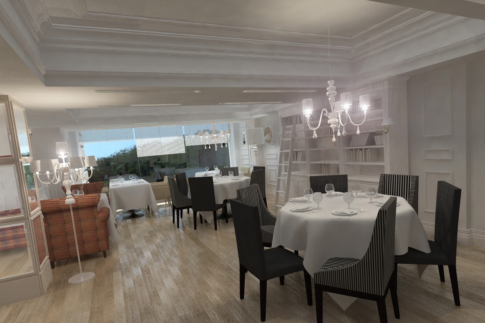 2012 年完成的阿尔玛提 Olivier 餐厅-7