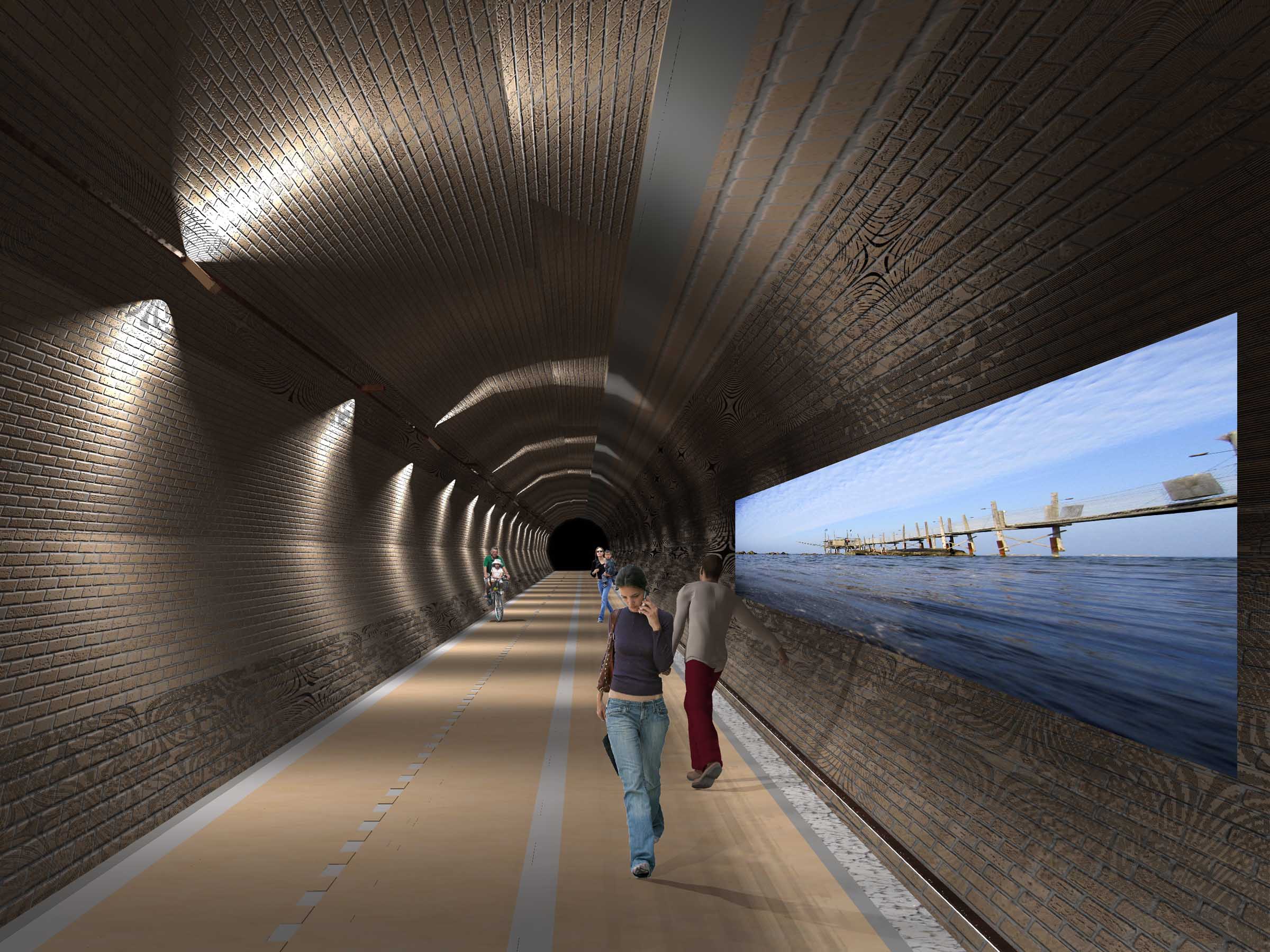 意式海岸风情,绿色骑行通道-48