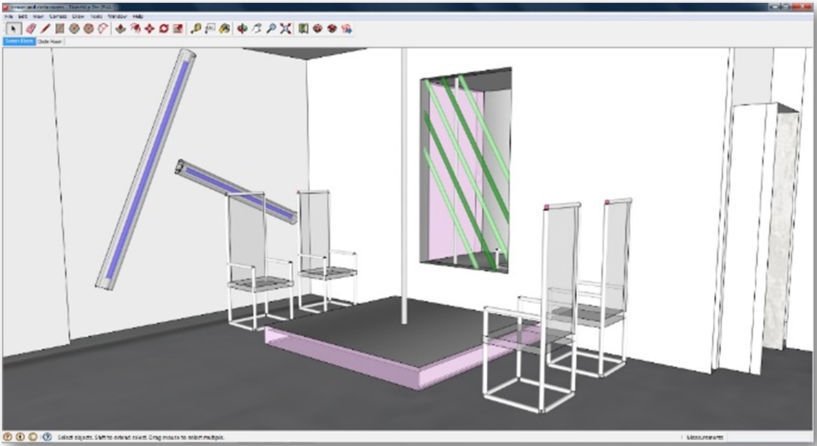 逼真的三维夜总会渲染模型-7