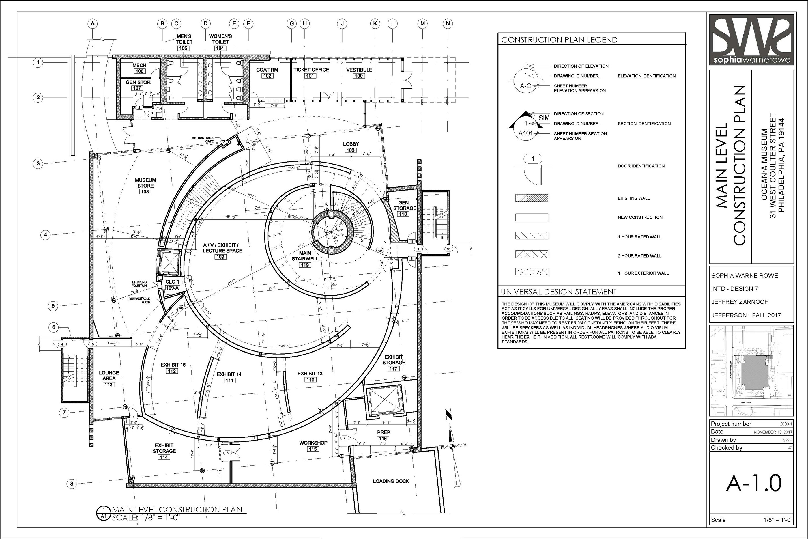 Design 7 - Oceana Museum Construction Documents-4