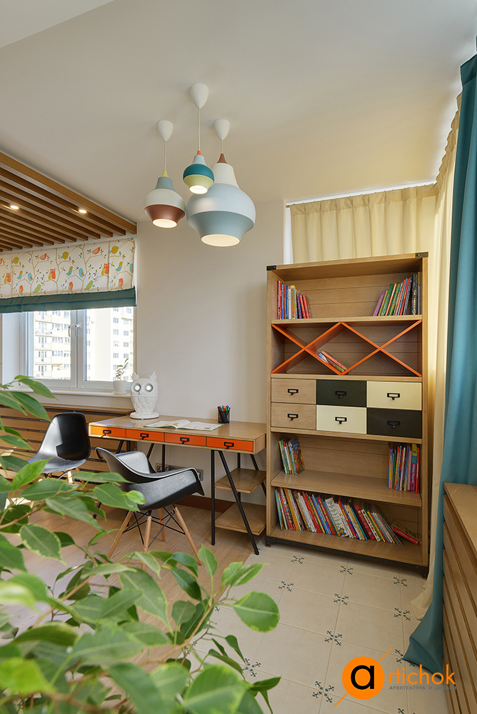 城市中的普罗旺斯·四口之家的温馨空间-10