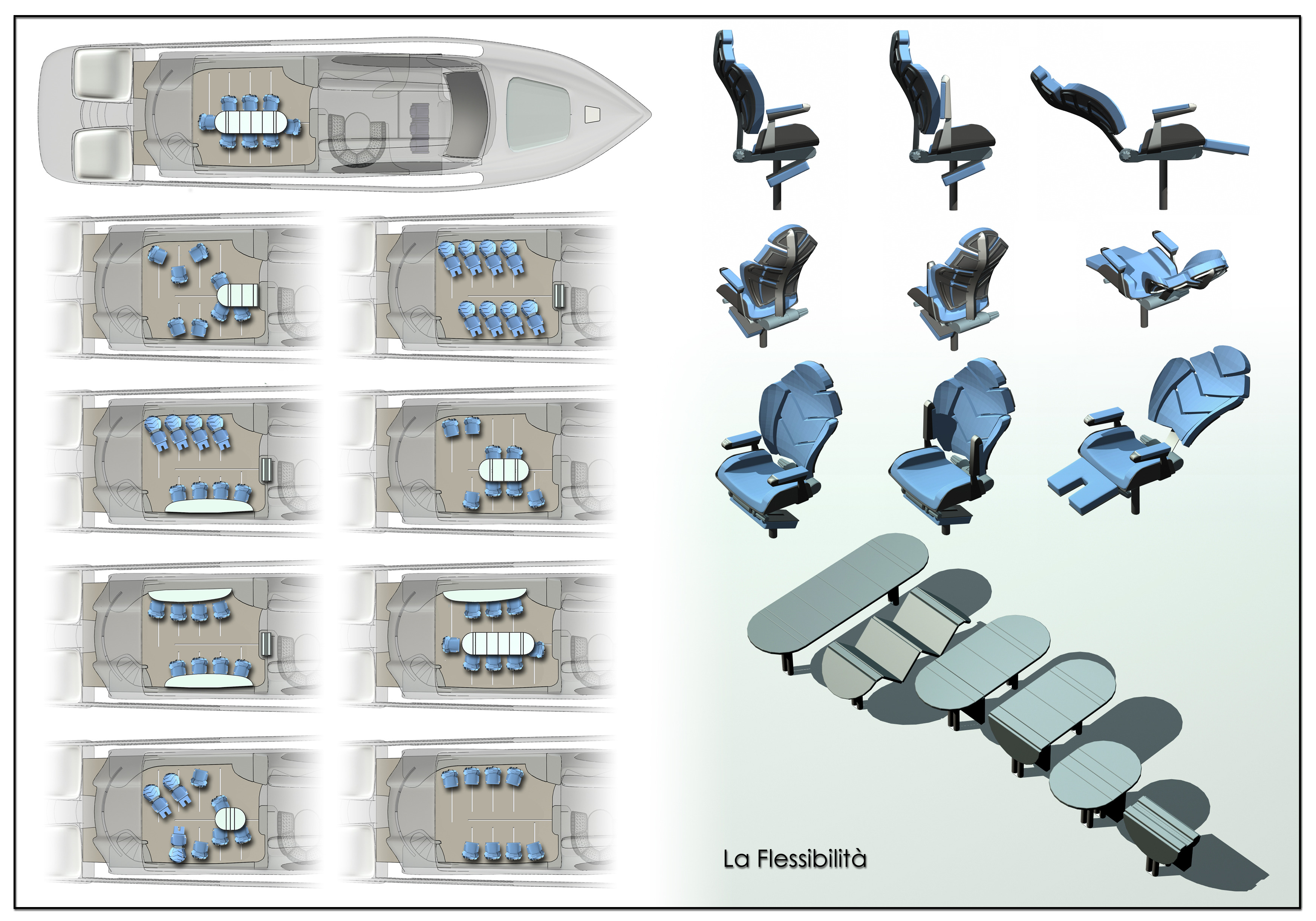 创新双层游艇设计，实现多功能户外空间-3