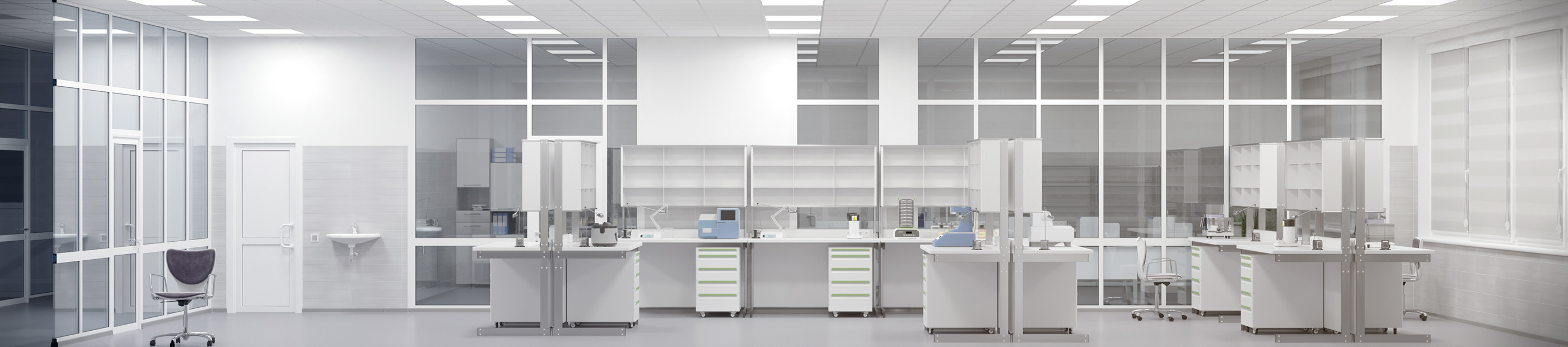 实验室室内设计，专业与美感的完美结合-12