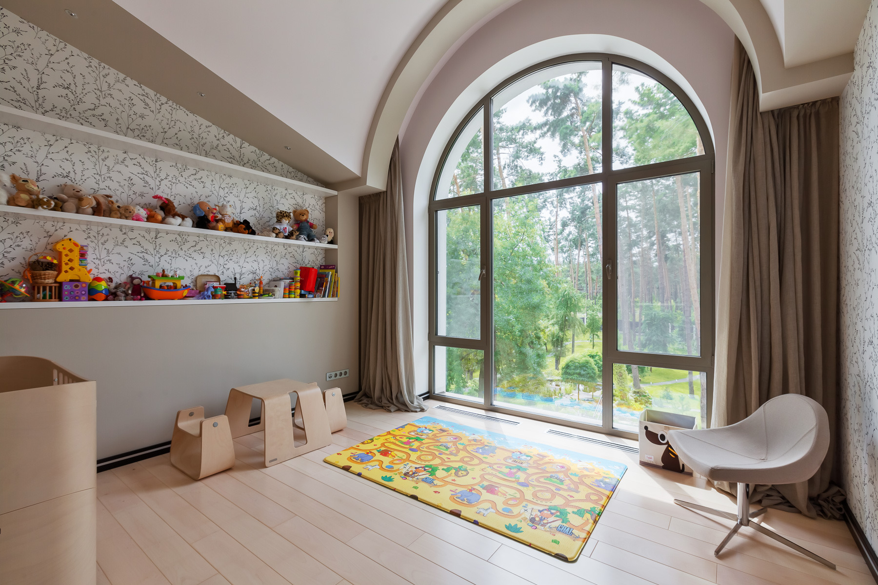 乌克兰智能家居设计,景观与室内和谐共融-13