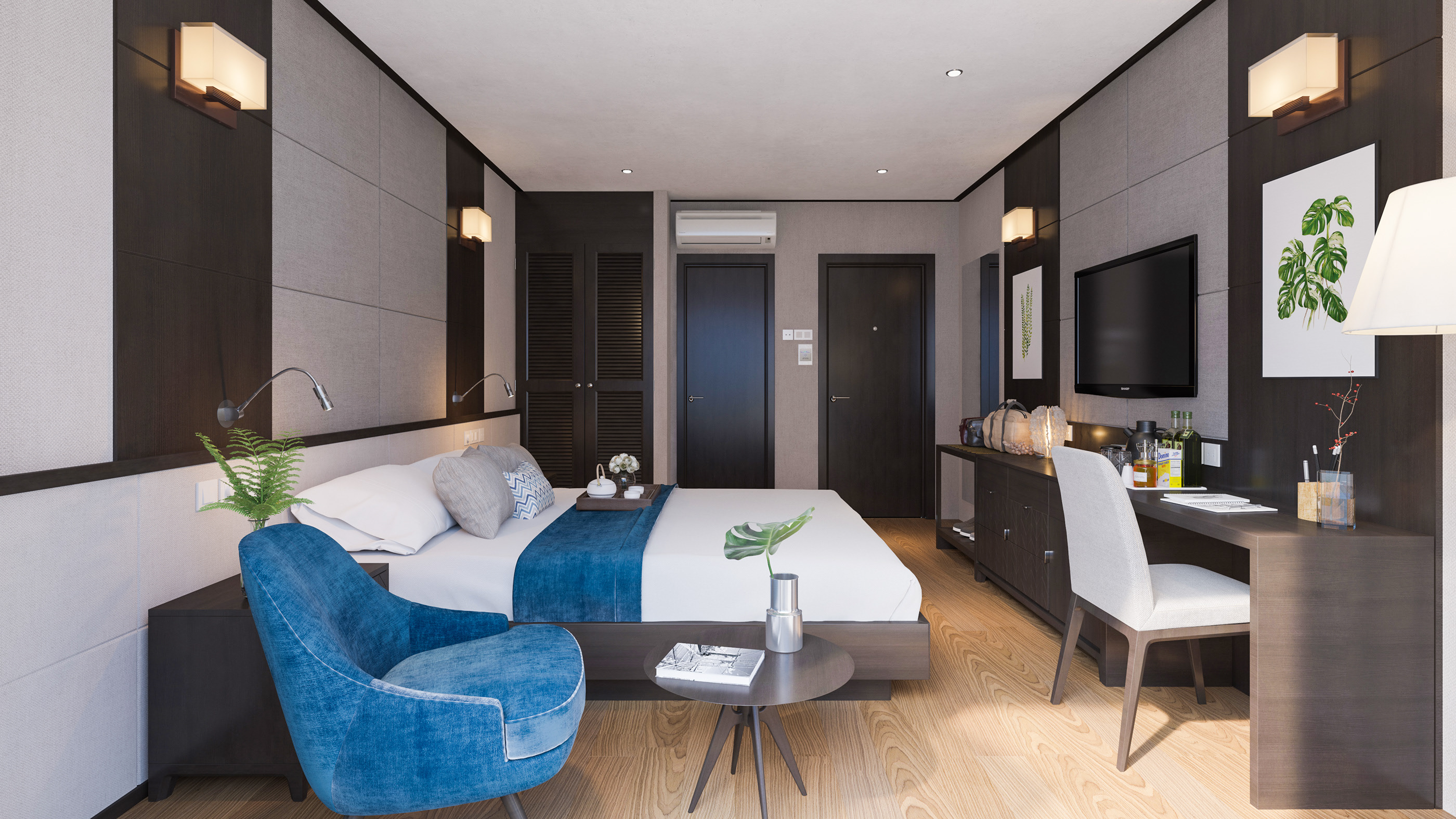 越南 Saigon MuiNe 度假村的豪华客房设计-5