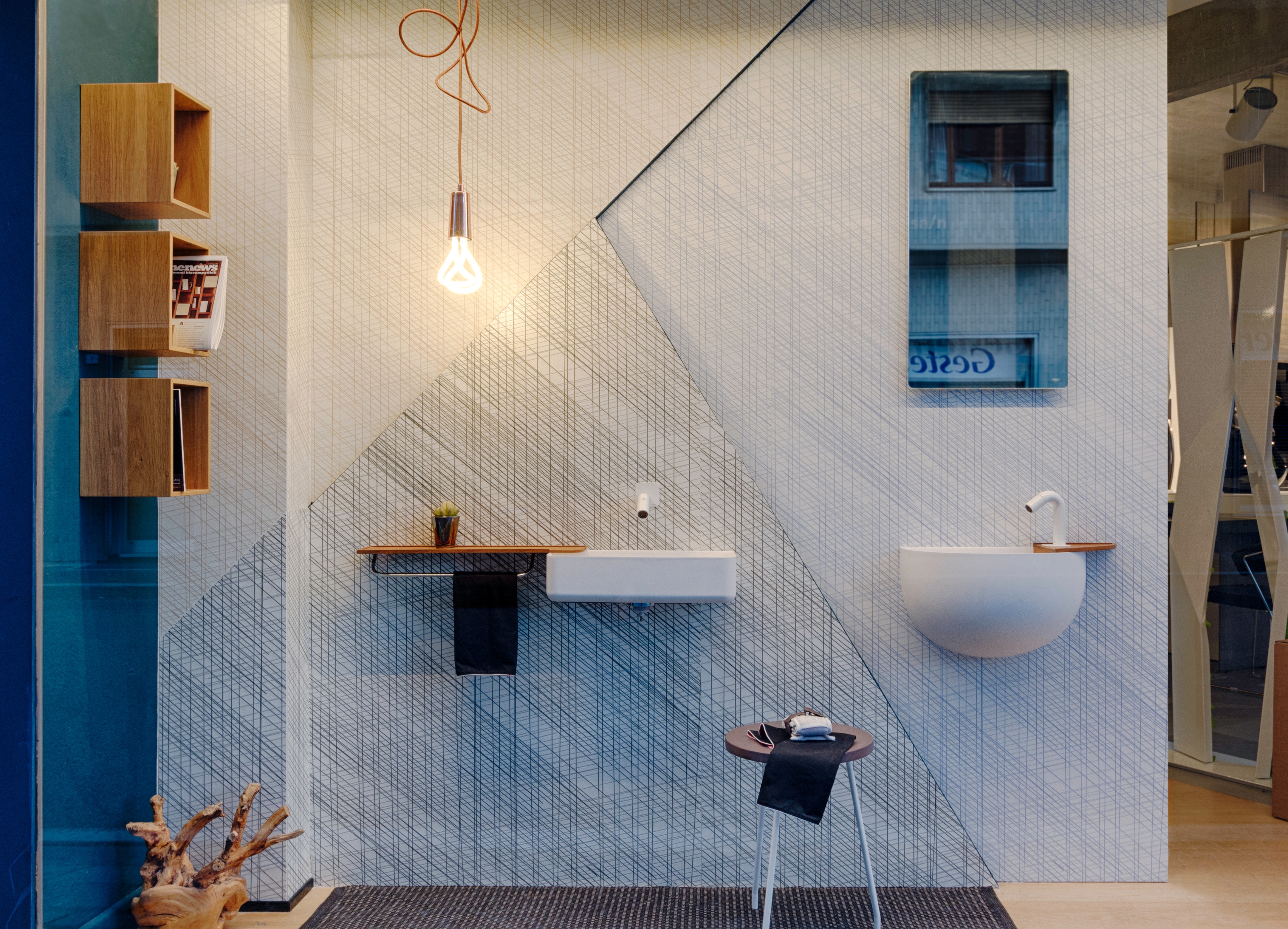 Akua Showroom 打造现代卫浴空间，自然元素与功能的完美结合-21