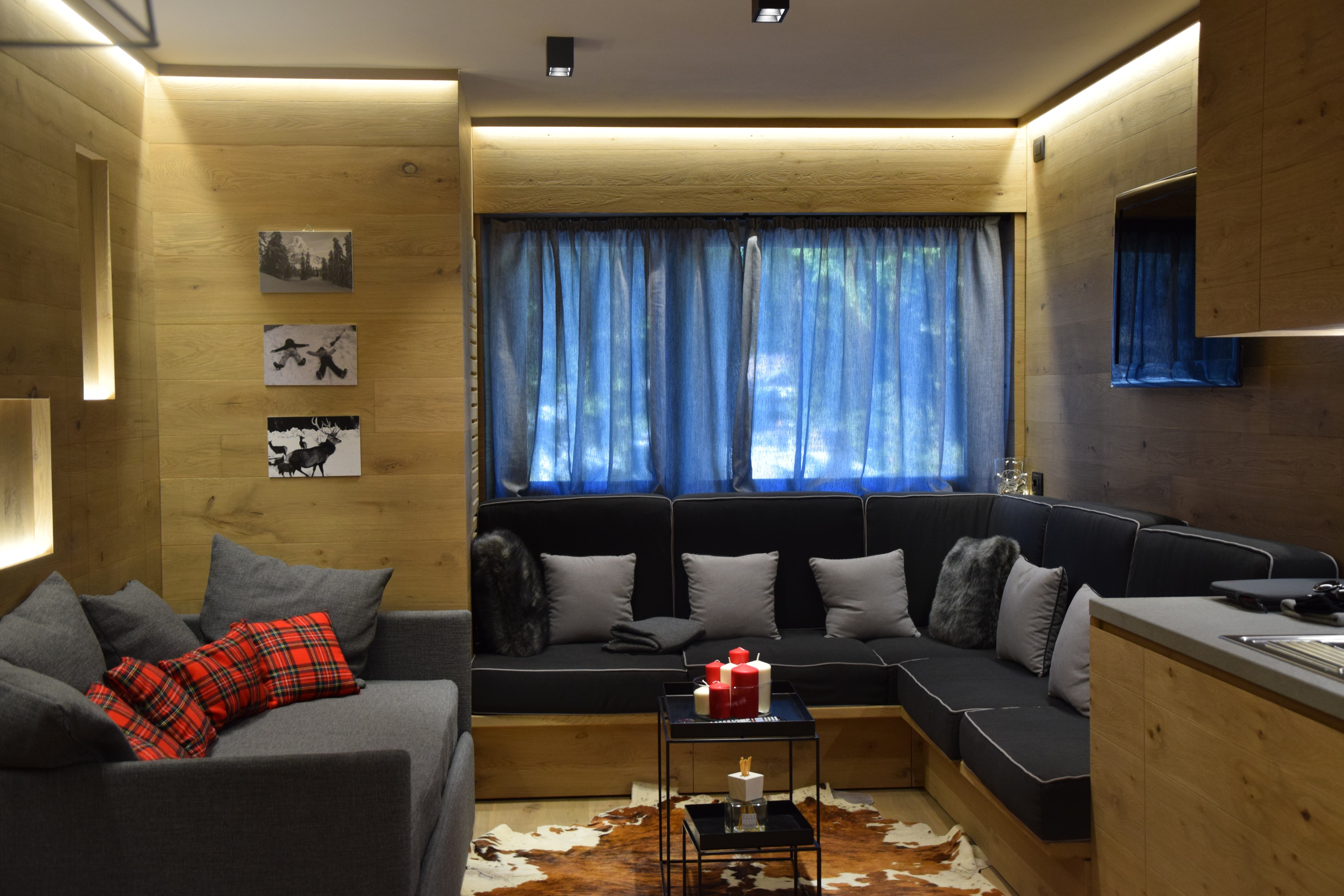 2017 年完成的阿尔卑斯山间别墅设计-14