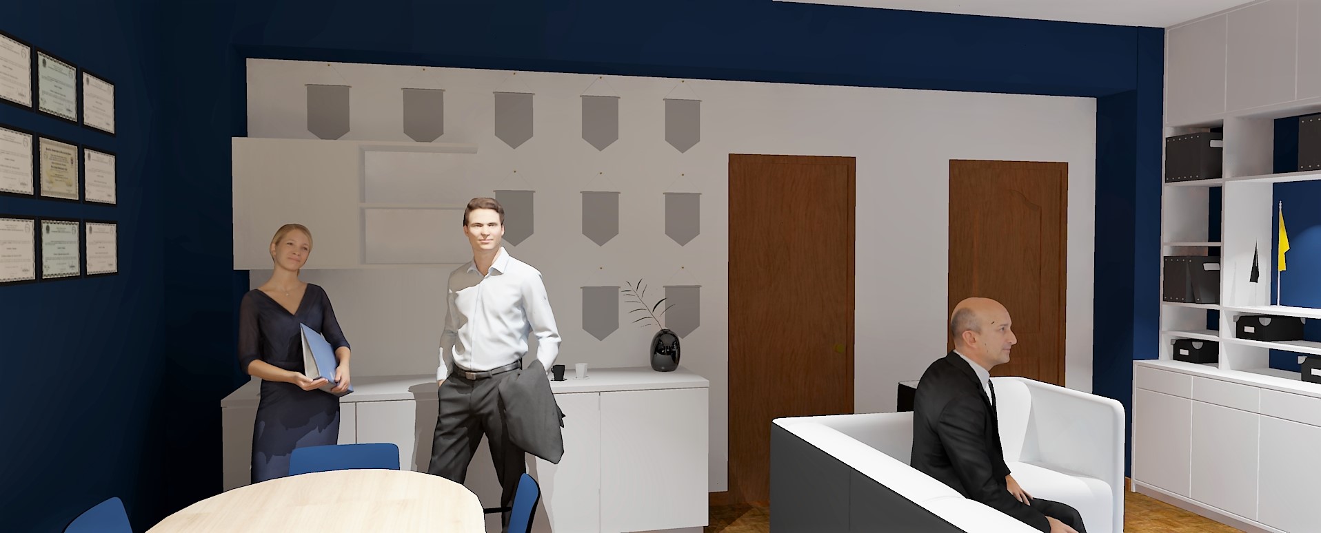 2017 年完成的旋转俱乐部室内设计案例-2