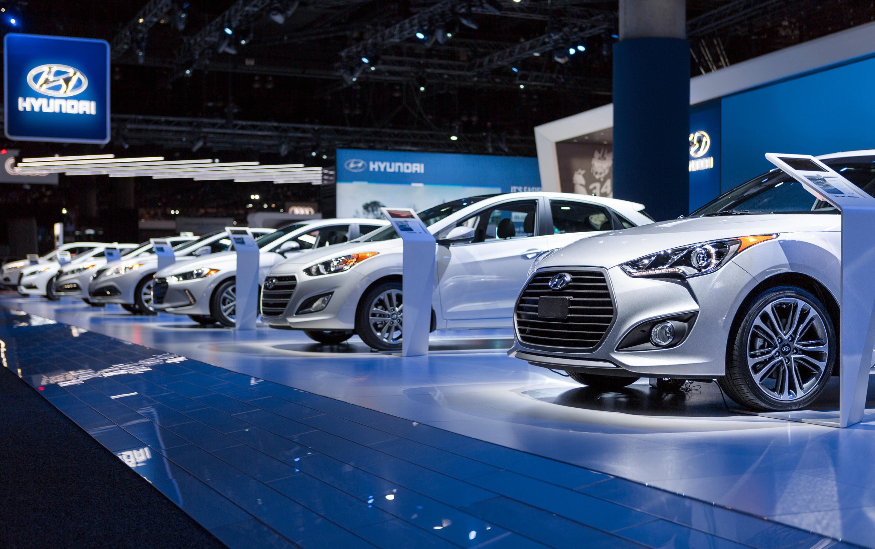 现代汽车洛杉矶车展 2016 展示空间设计-10