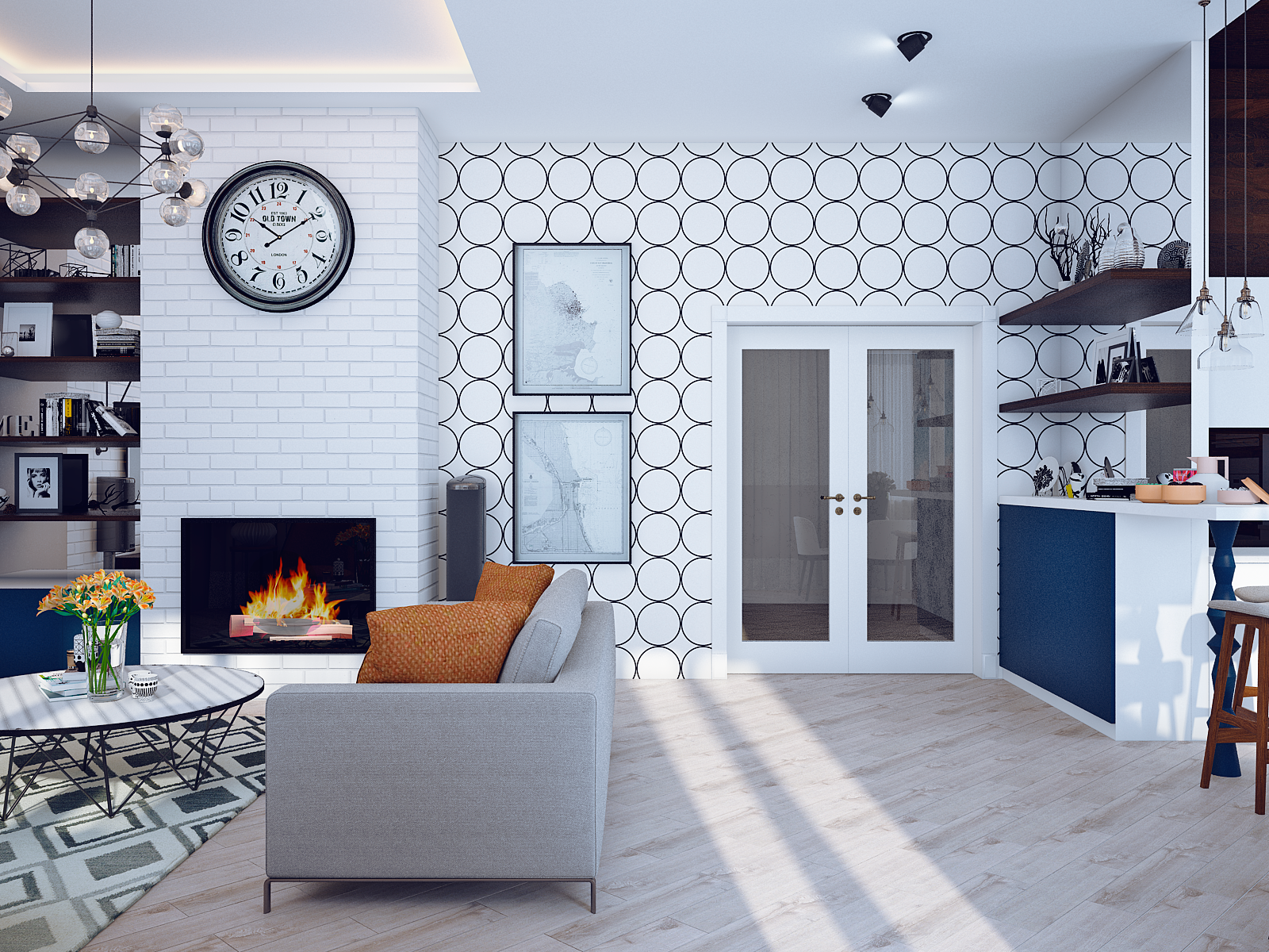 莫斯科郊区别墅设计-5