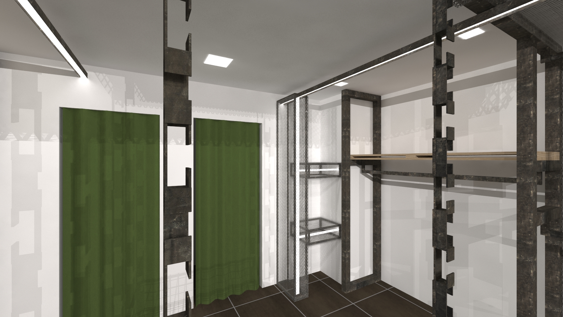 废旧材料打造的时尚女装旗舰店-6