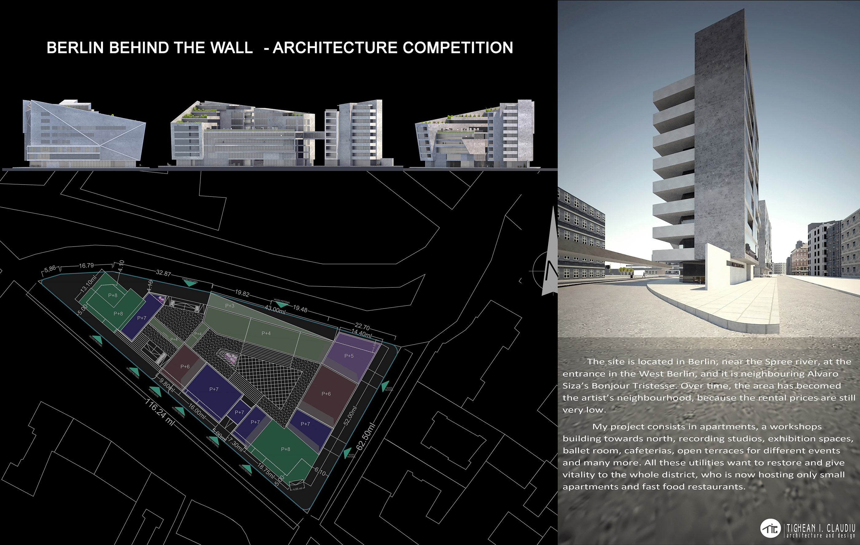 Architecture Competition-Berlin behind The Wall-0